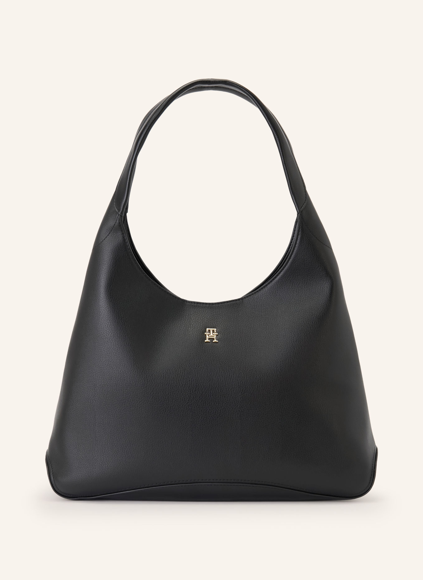 TOMMY HILFIGER Beuteltasche: SCHWARZ