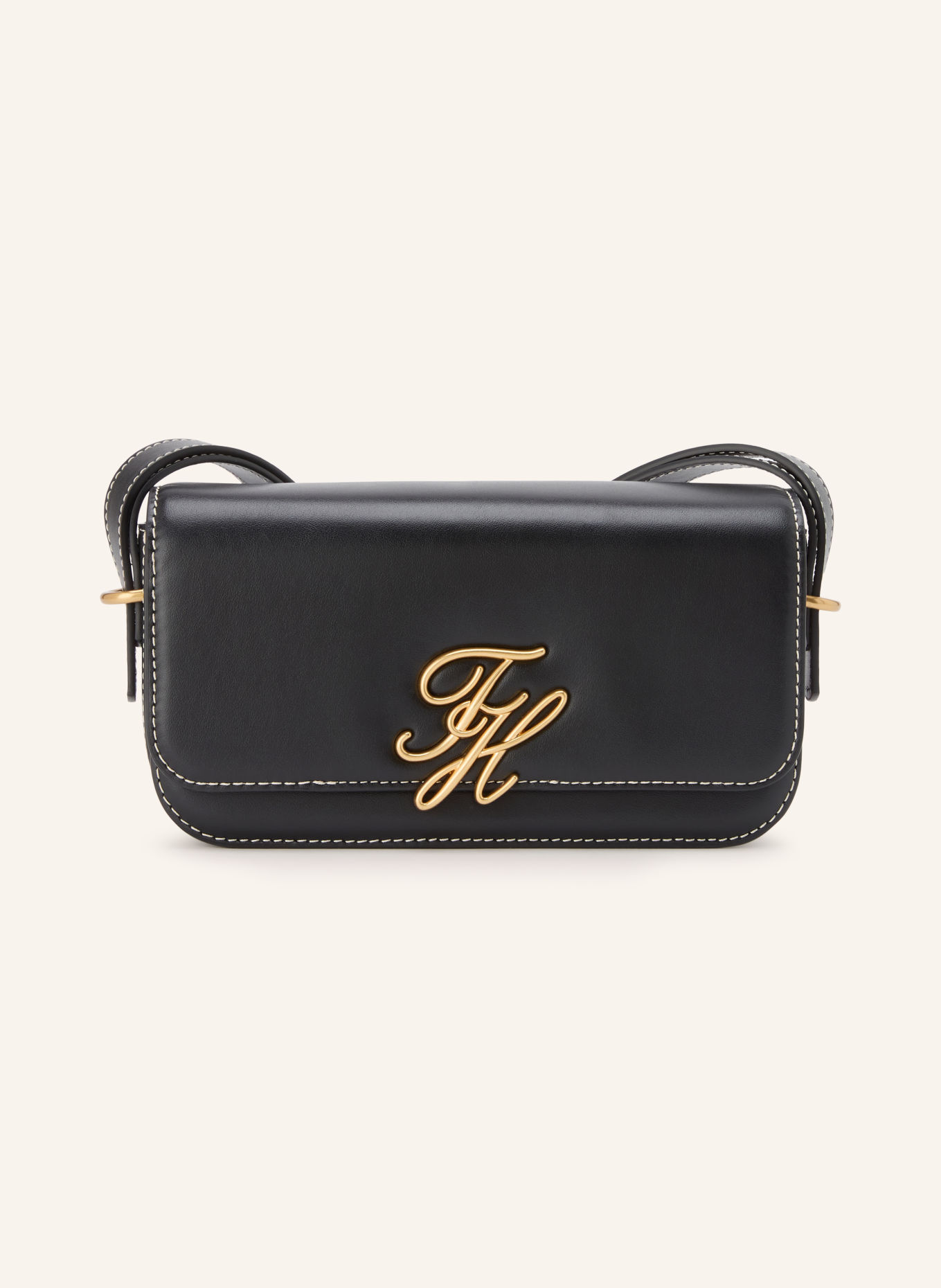 TOMMY HILFIGER Sac à bandoulière: NOIR