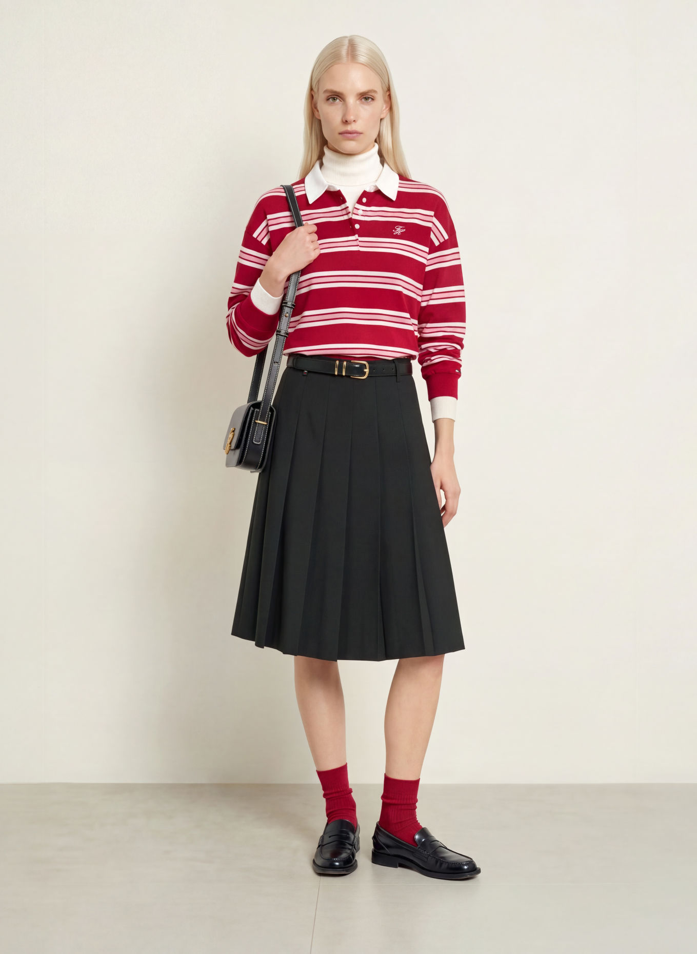 TOMMY HILFIGER Crossbody bag: BLACK