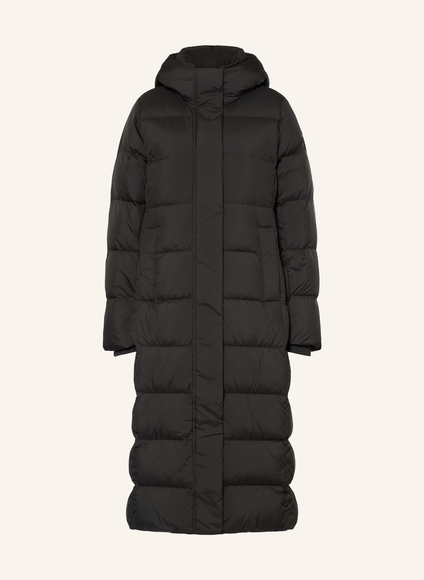 TOMMY HILFIGER Daunenmantel: SCHWARZ