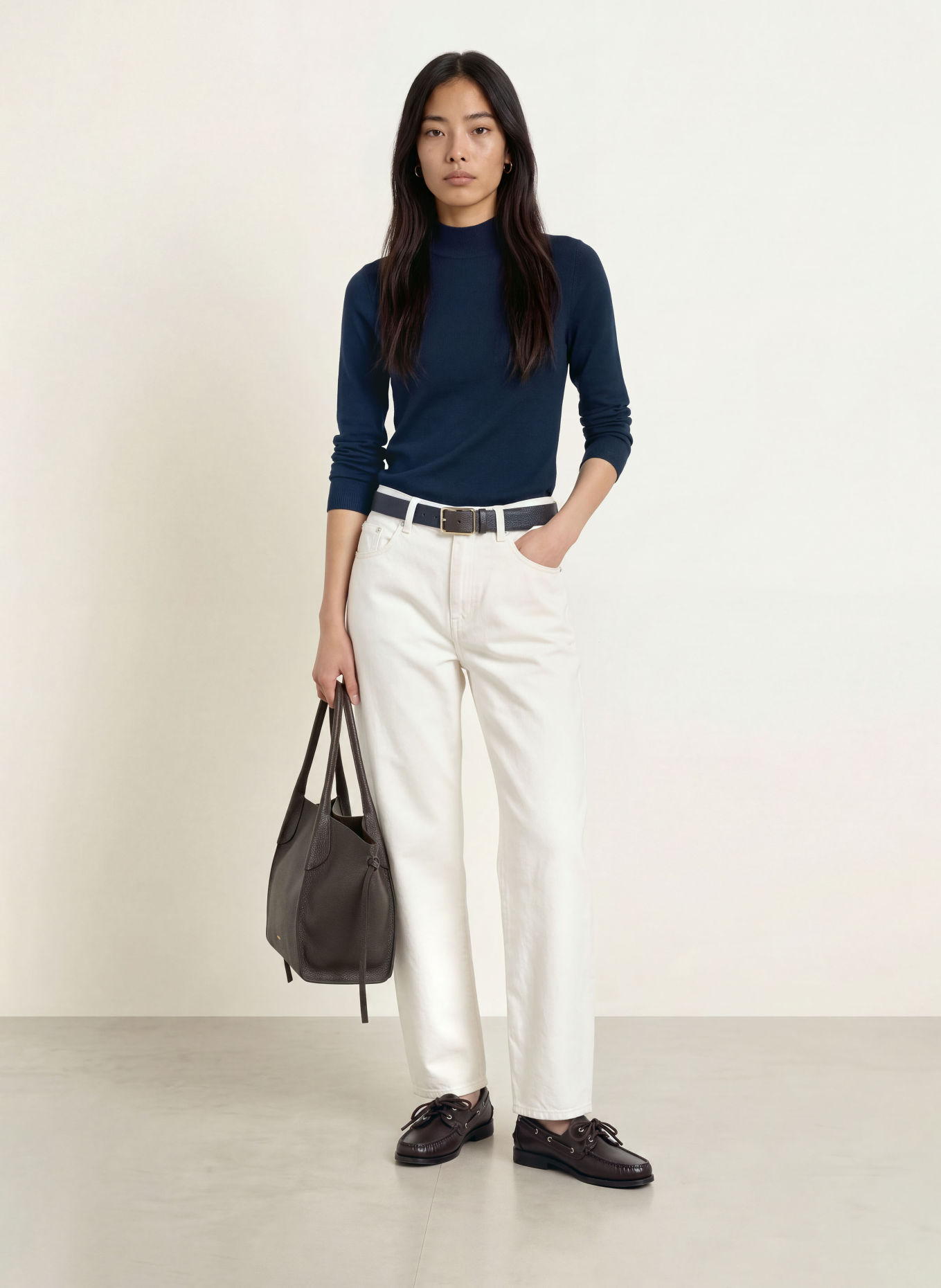 TOMMY HILFIGER Trui: DONKERBLAUW