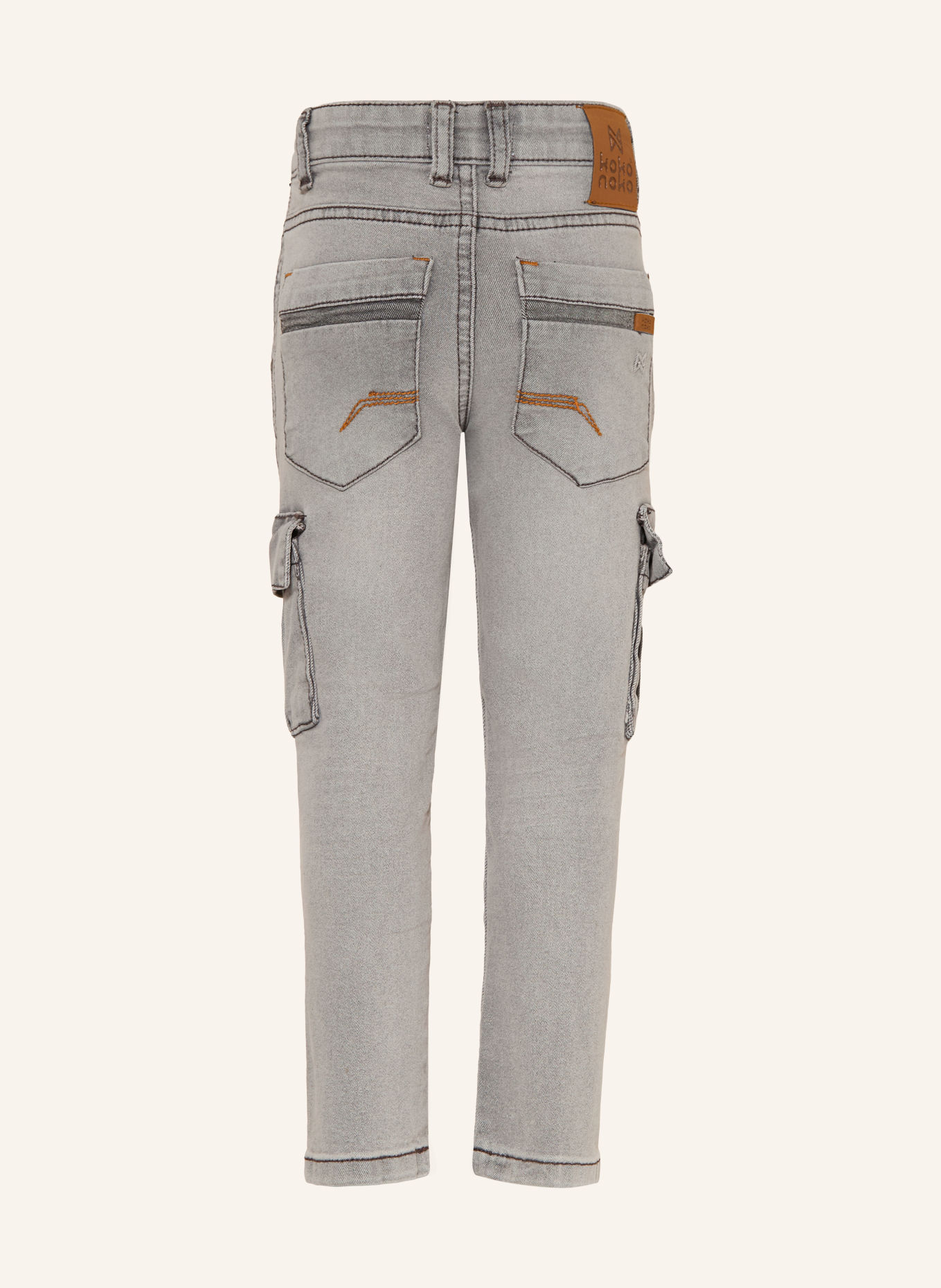 Koko Noko Jeansy cargo o luźnym kroju: 5319 Denim mid. gray