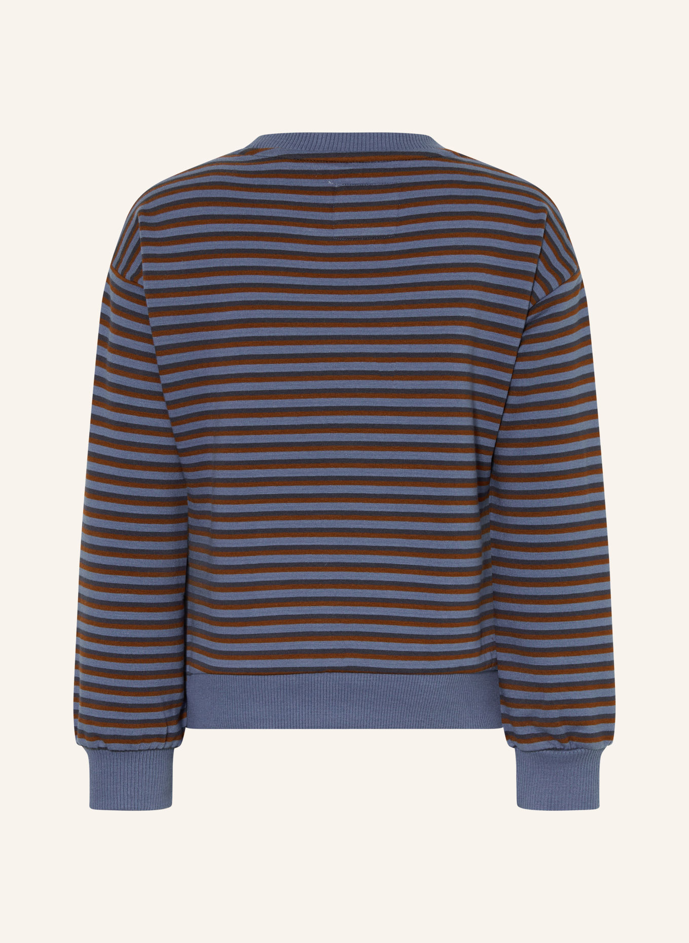 Koko Noko Sweatshirt: BLAU / COGNAC / DUNKELBLAU