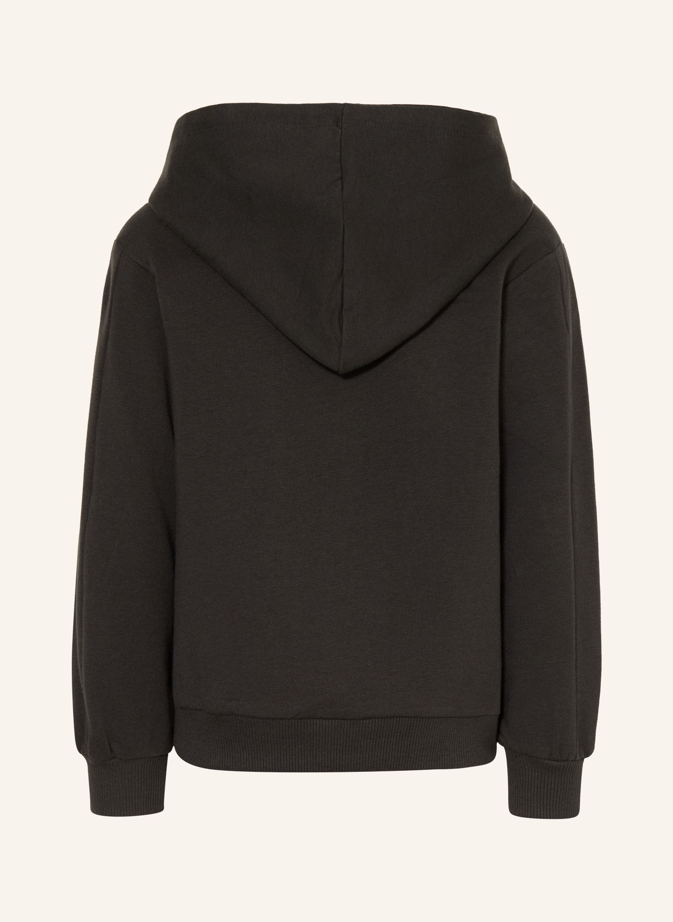 Koko Noko Hoodie: DUNKELBRAUN / HELLORANGE