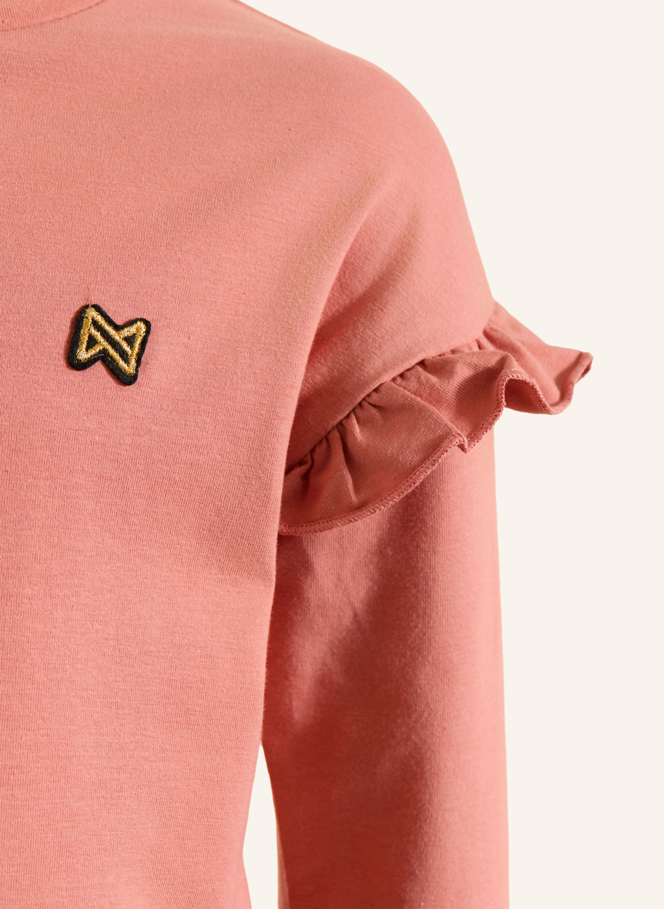 Koko Noko Longsleeve mit Volants: ROSÉ