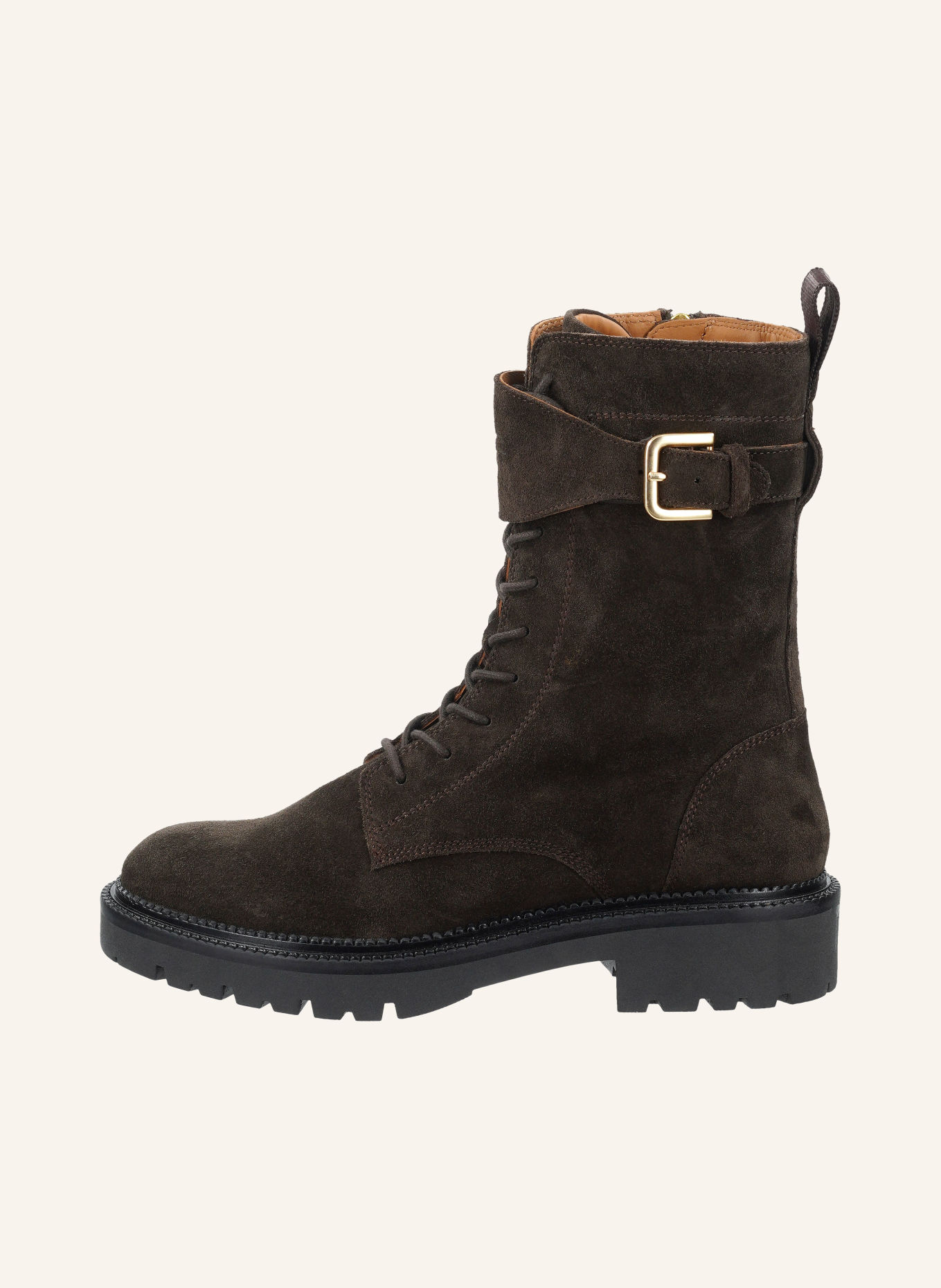 GANT Boots à lacets KELLIIN: MARRON FONCÉ