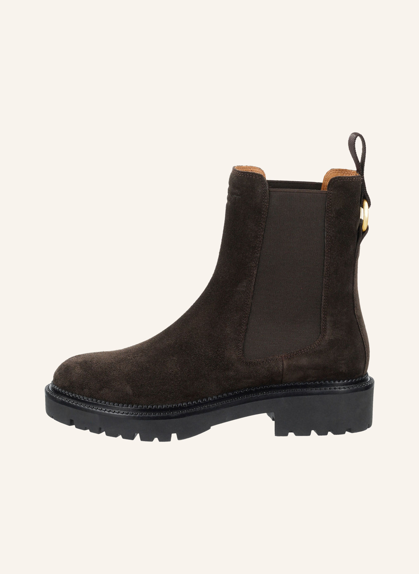 GANT KELLIIN Chelsea boots: DARK BROWN / GOLD