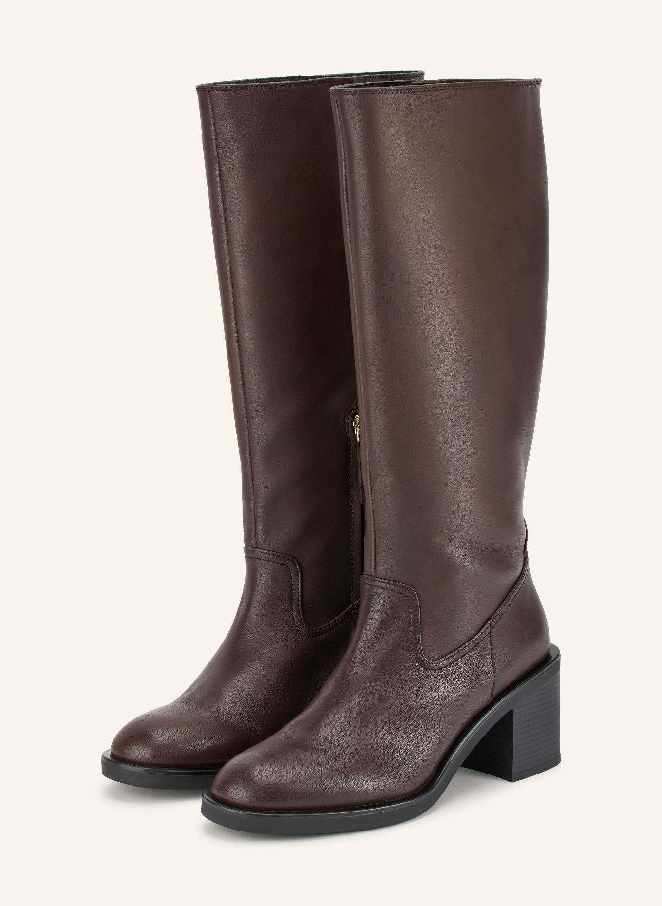 HUGO Stiefel NALIE: DUNKELBRAUN