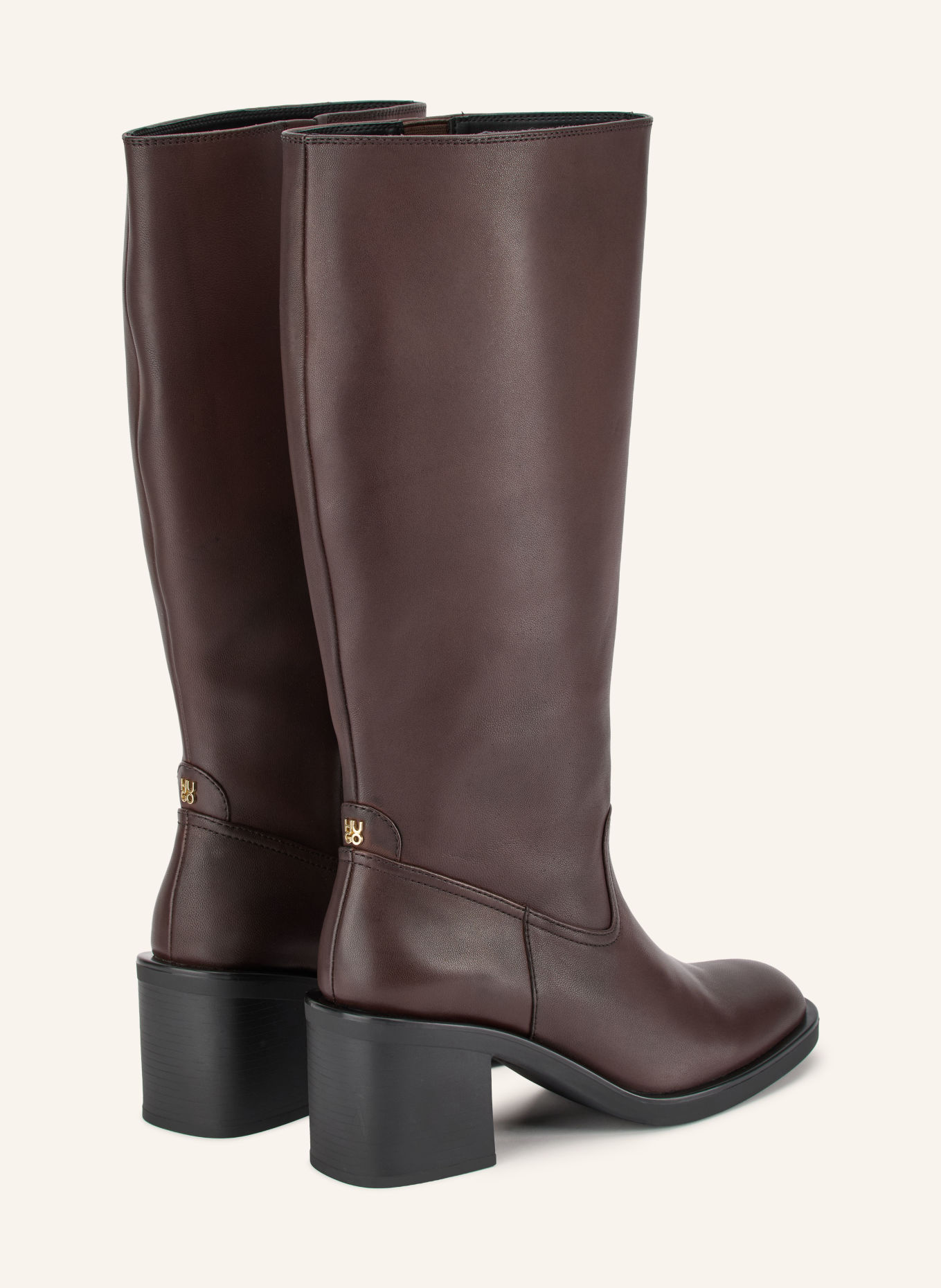 HUGO Stiefel NALIE: DUNKELBRAUN