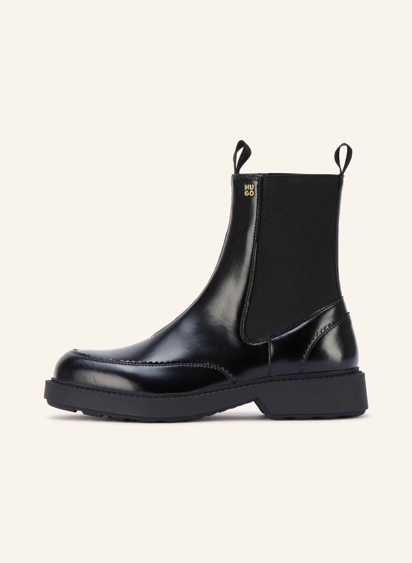 HUGO Chelsea-Boots ANGEY: SCHWARZ