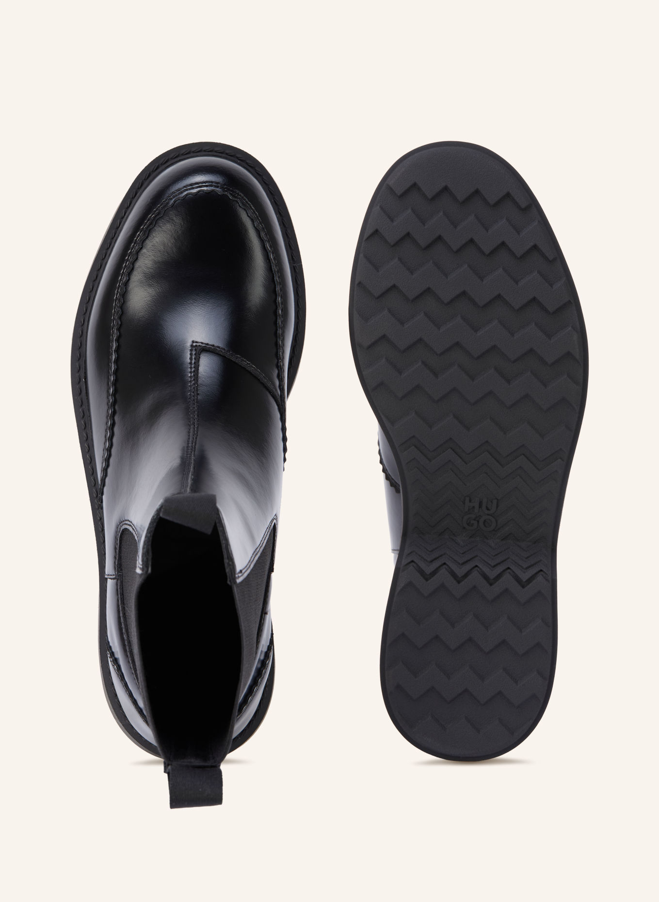 HUGO Chelsea-Boots ANGEY: SCHWARZ
