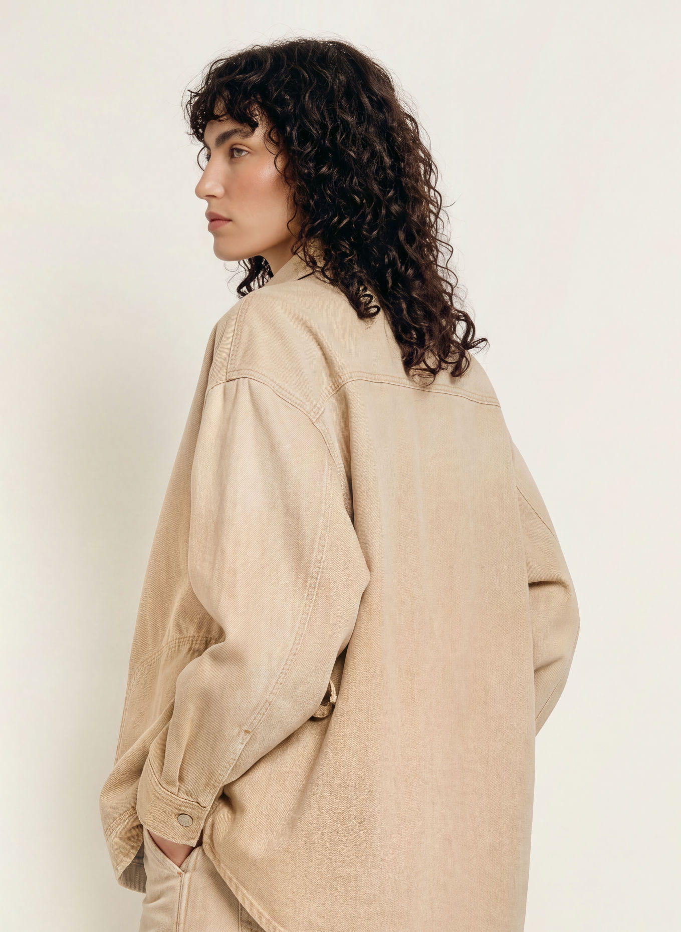CLOSED Overjacket: BEIGE