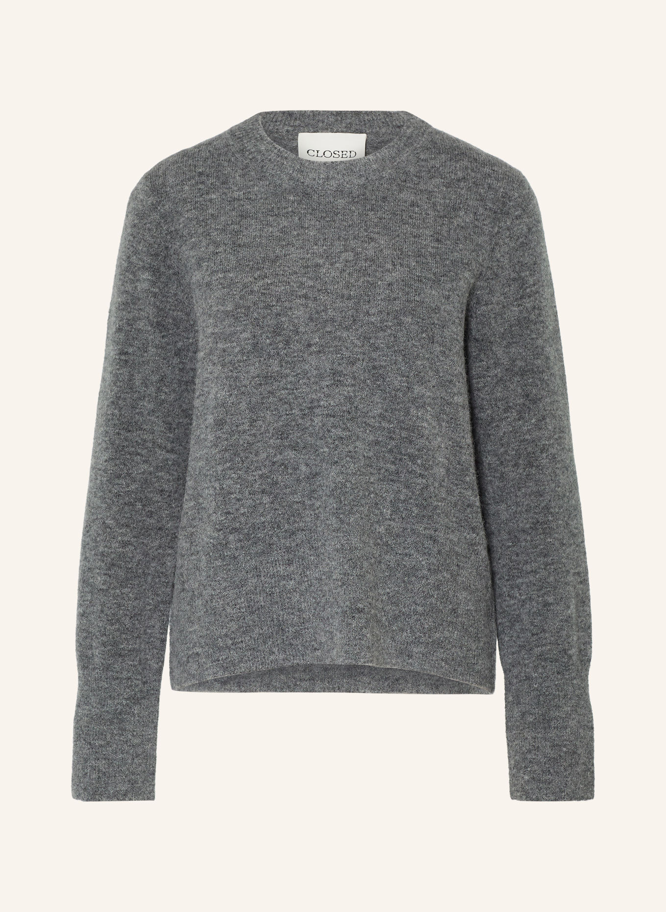 CLOSED Sweter z alpaki: CZIEMNOSZARY