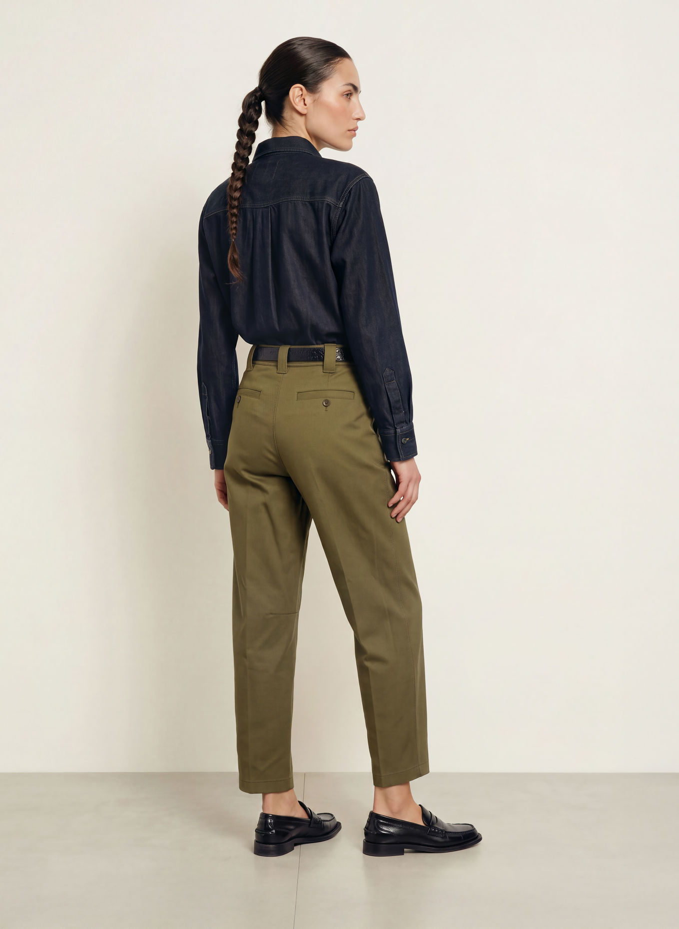CLOSED Denim blouse: DARK BLUE