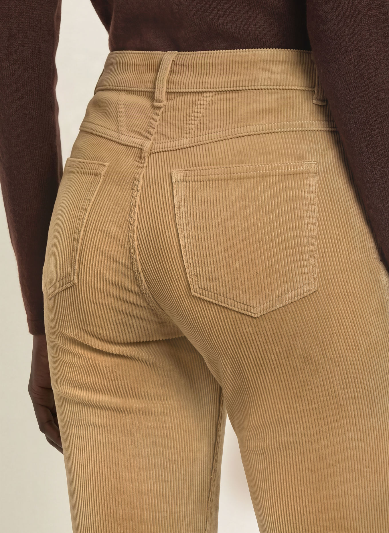 CLOSED Corduroy Pants PEDAL PUSHER: CAMEL