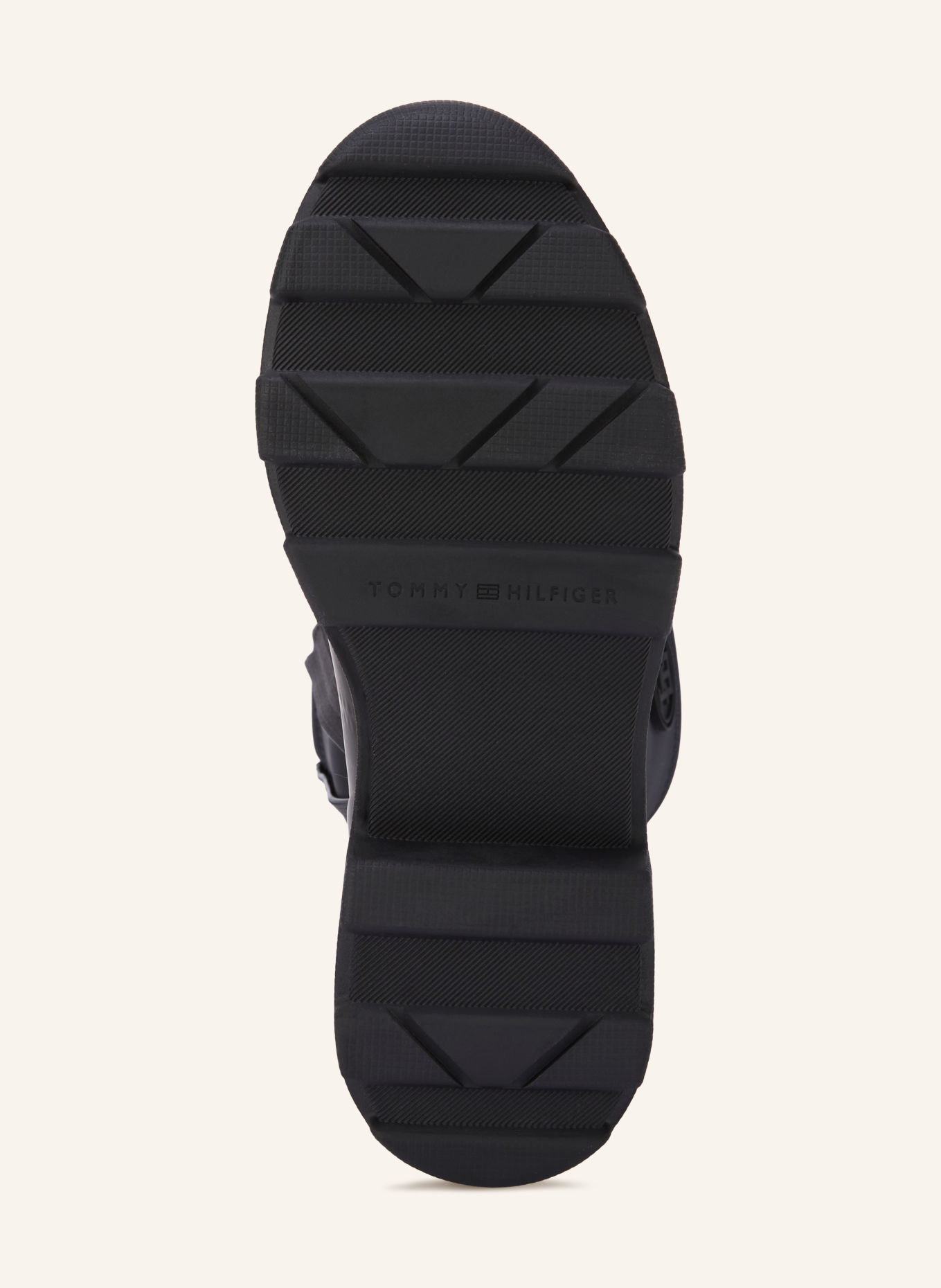 TOMMY HILFIGER Gummistiefel: SCHWARZ