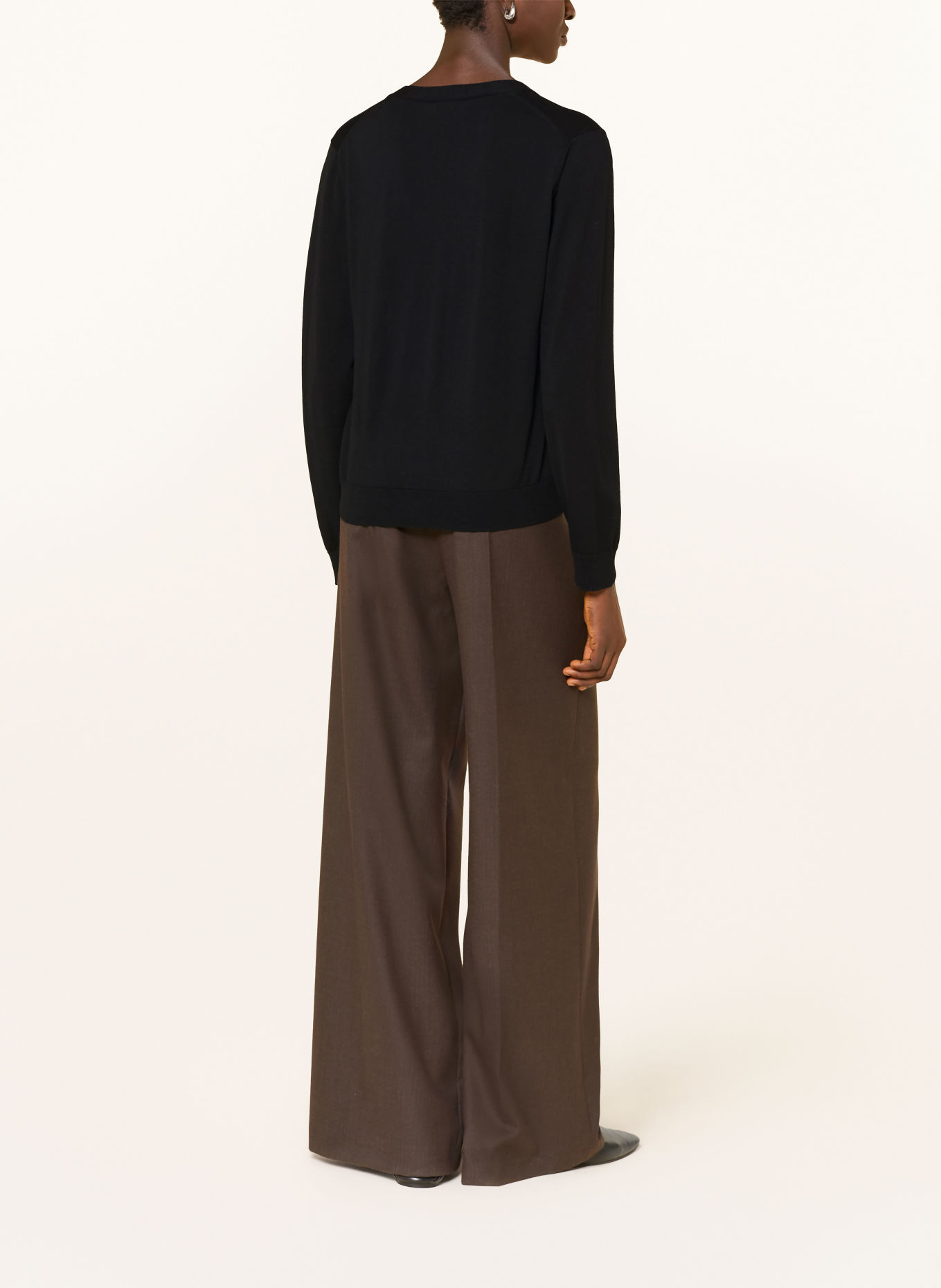 MAERZ MUENCHEN Cardigan: BLACK