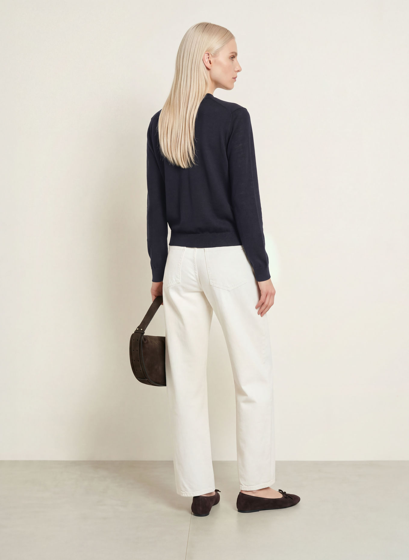MAERZ MUENCHEN Strickjacke: DUNKELBLAU