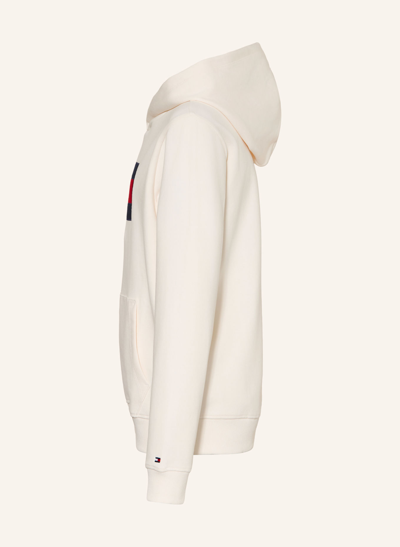TOMMY HILFIGER Hoodie: GRÄDDE / RÖD / MÖRKBLÅ