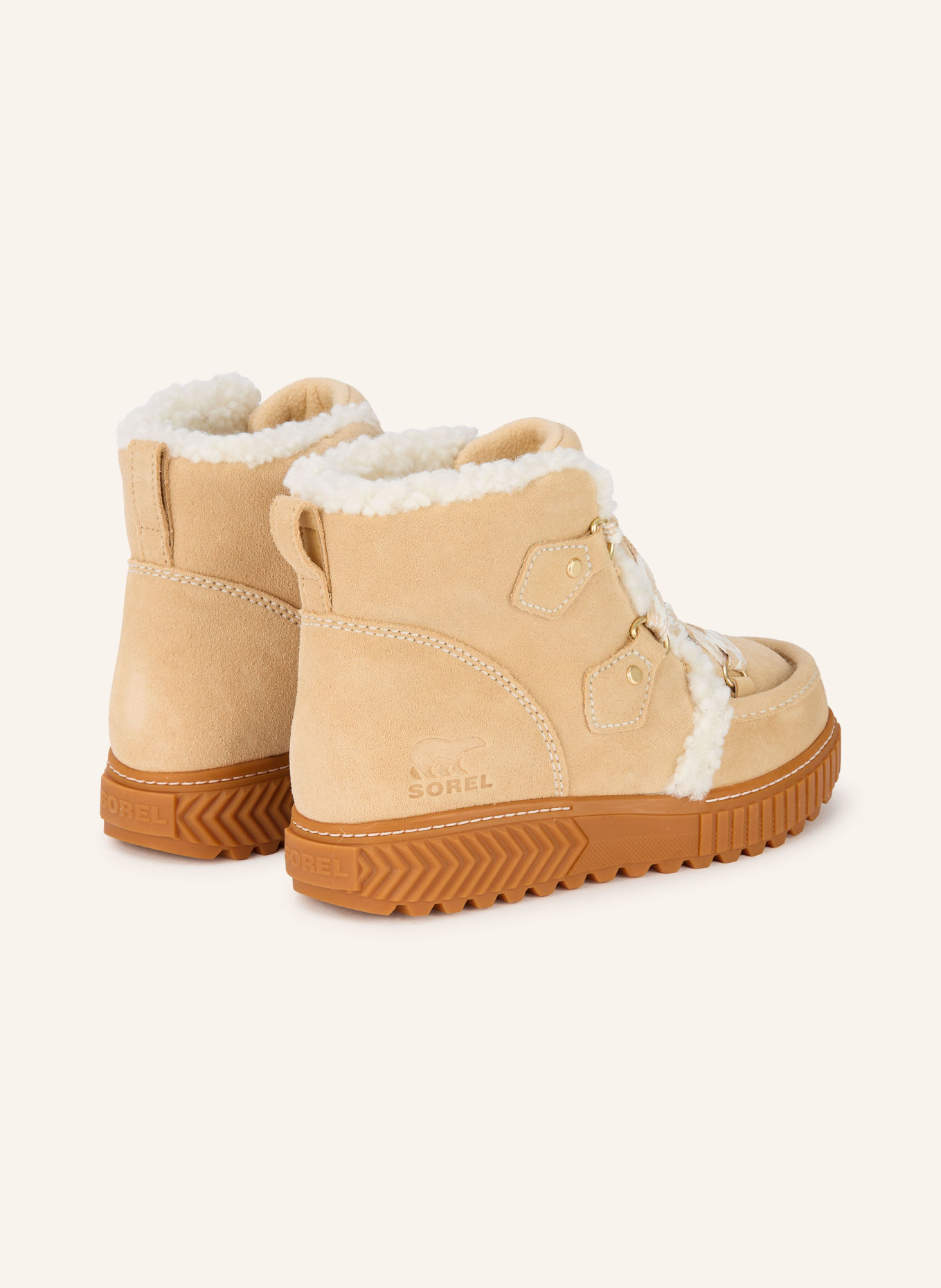 SOREL Boots ONA AVE™ ALPINE PLUS WP: HELLBRAUN / WEISS