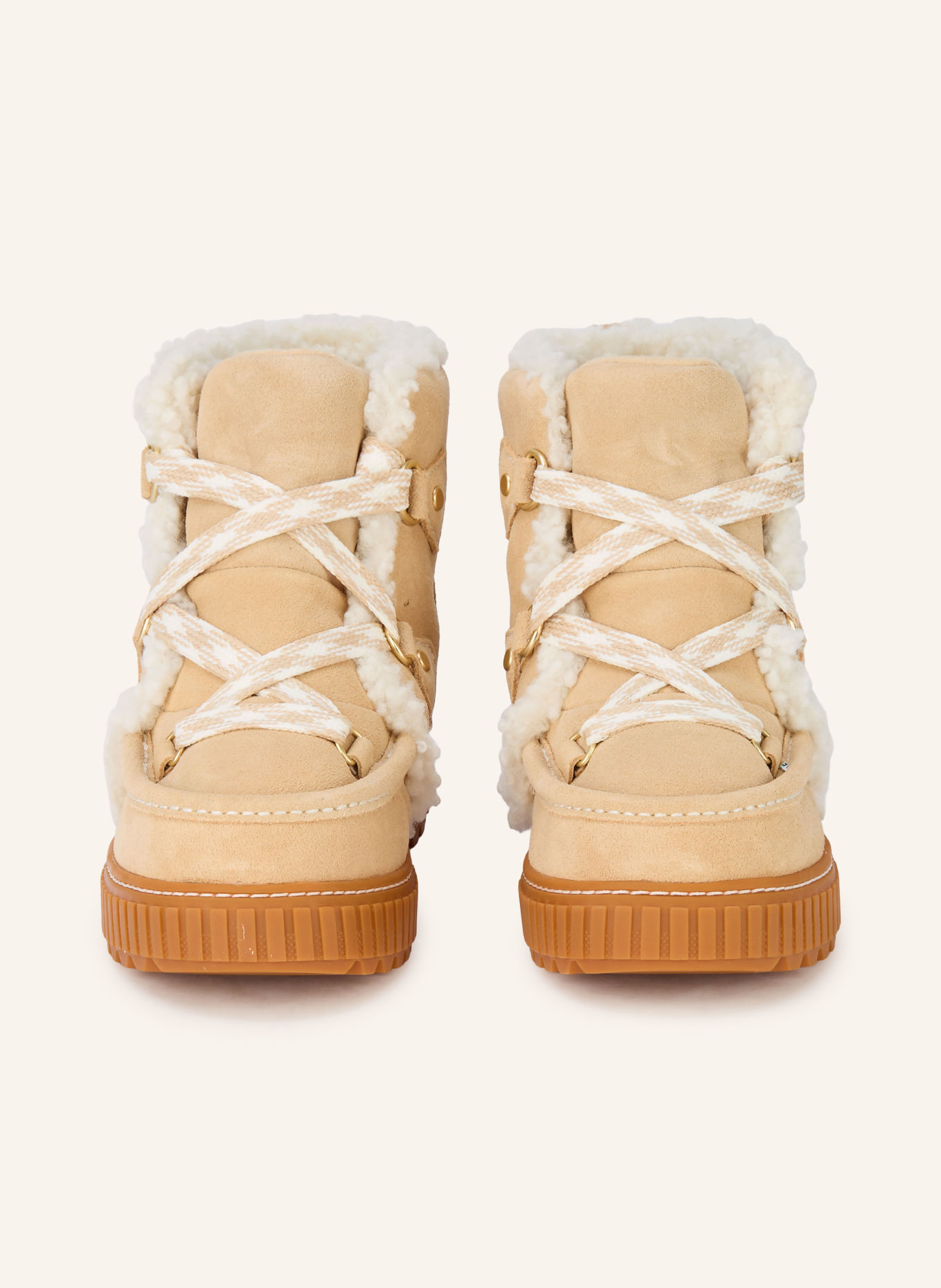 SOREL Boots ONA AVE™ ALPINE PLUS WP: HELLBRAUN / WEISS
