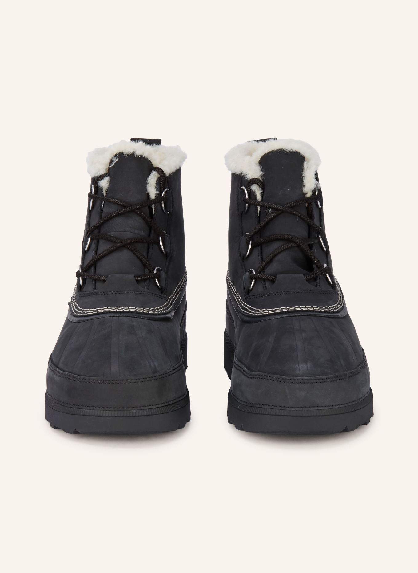 SOREL Schnütboots AMBLER™: ZWART / WIT