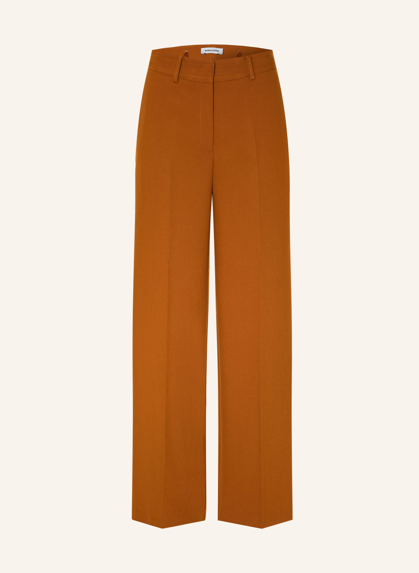 MORE & MORE Wide-leg trousers: DARK ORANGE