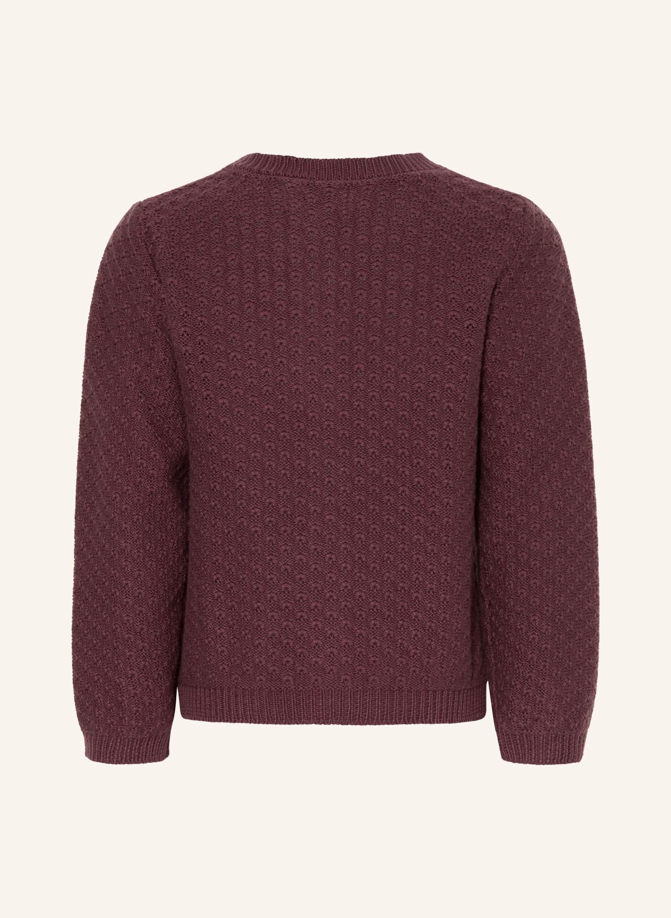 WHEAT Gilet: ROUGE FONCÉ