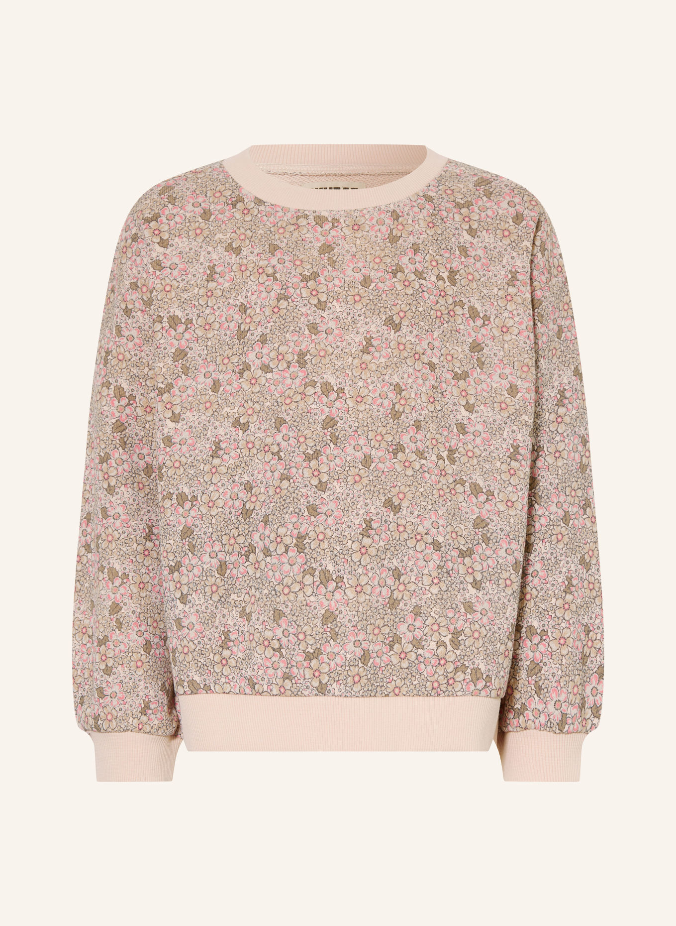 WHEAT Sweatshirt LIA: ROSE CLAIR / ROSE / OLIVE