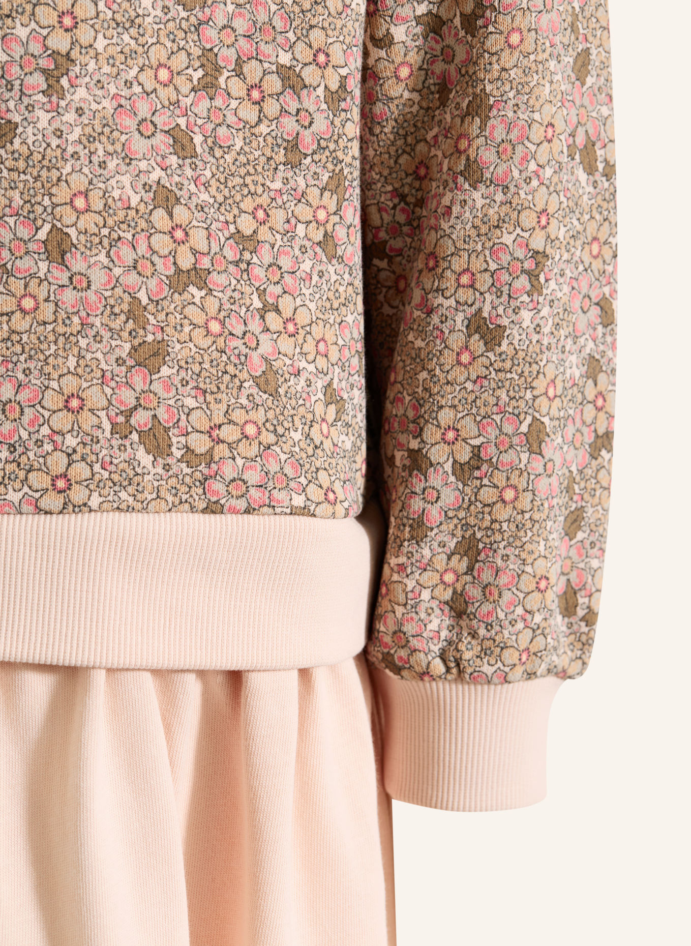 WHEAT Robe sweat MAGGIE: ROSE CLAIR / ROSE / TAUPE