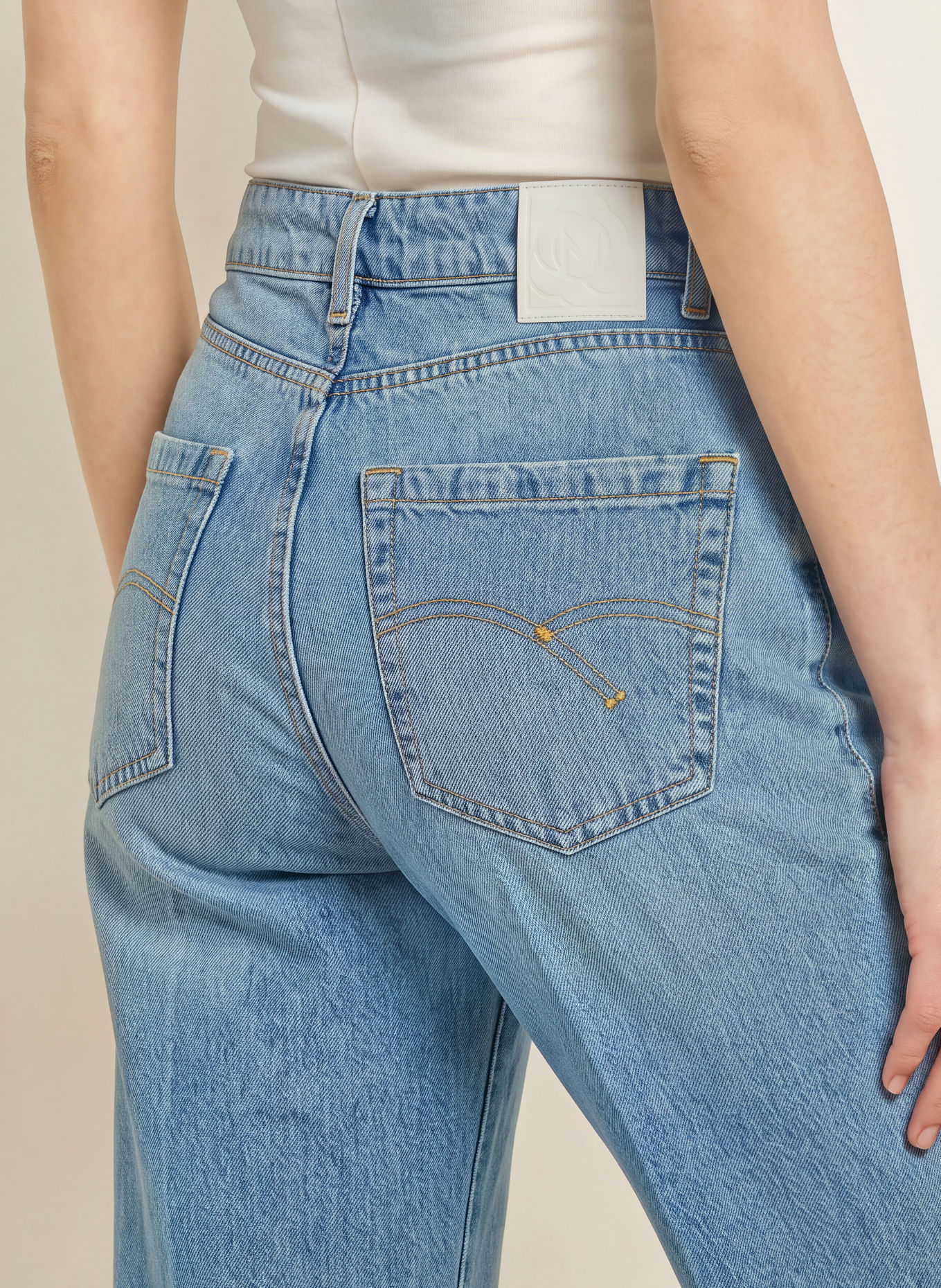 MARELLA Jean wide leg MLSWLEG: 004 LIGHT BLUE
