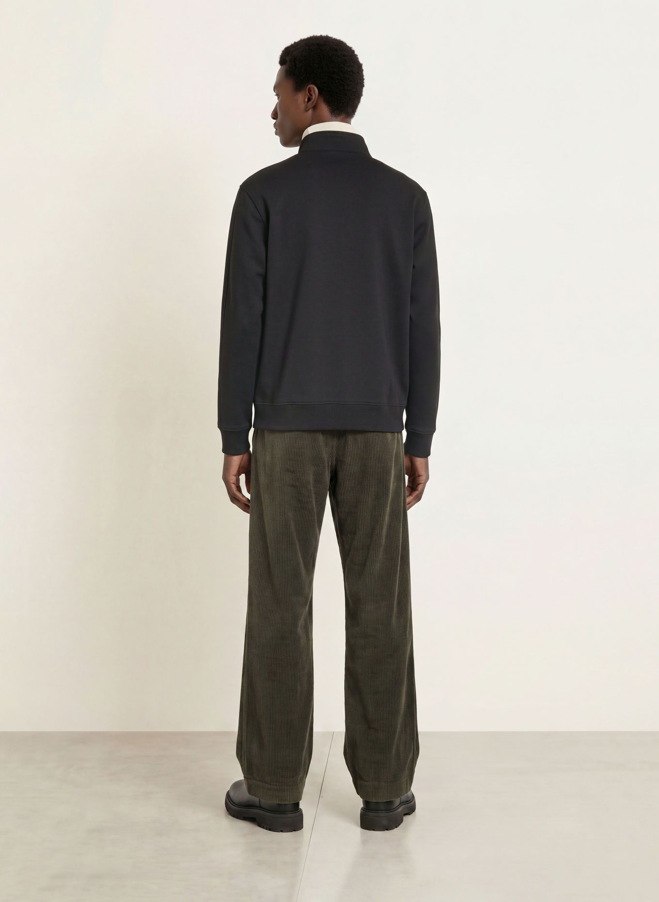 PAUL Sweat zippé: NOIR