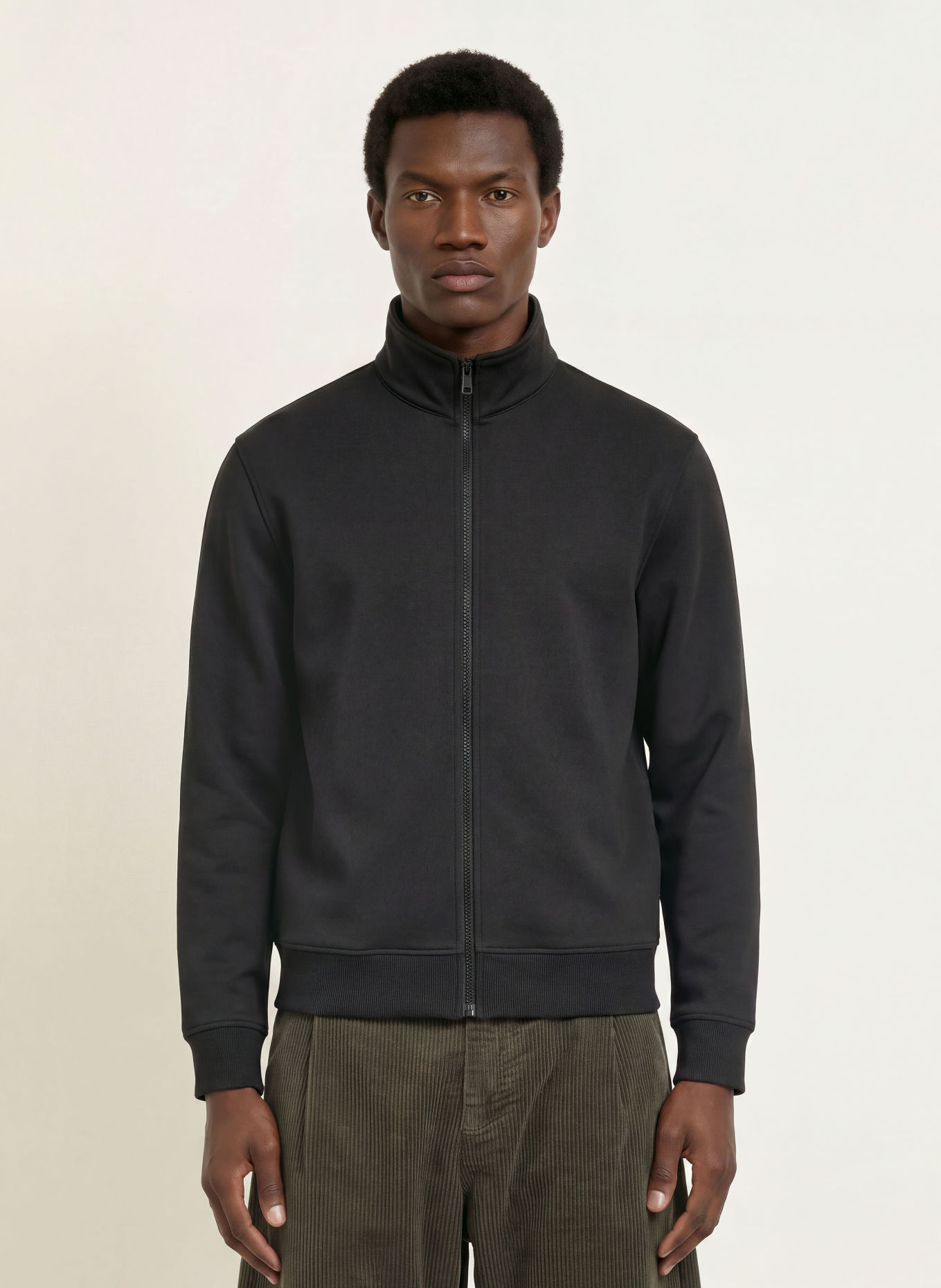 PAUL Sweat zippé: NOIR