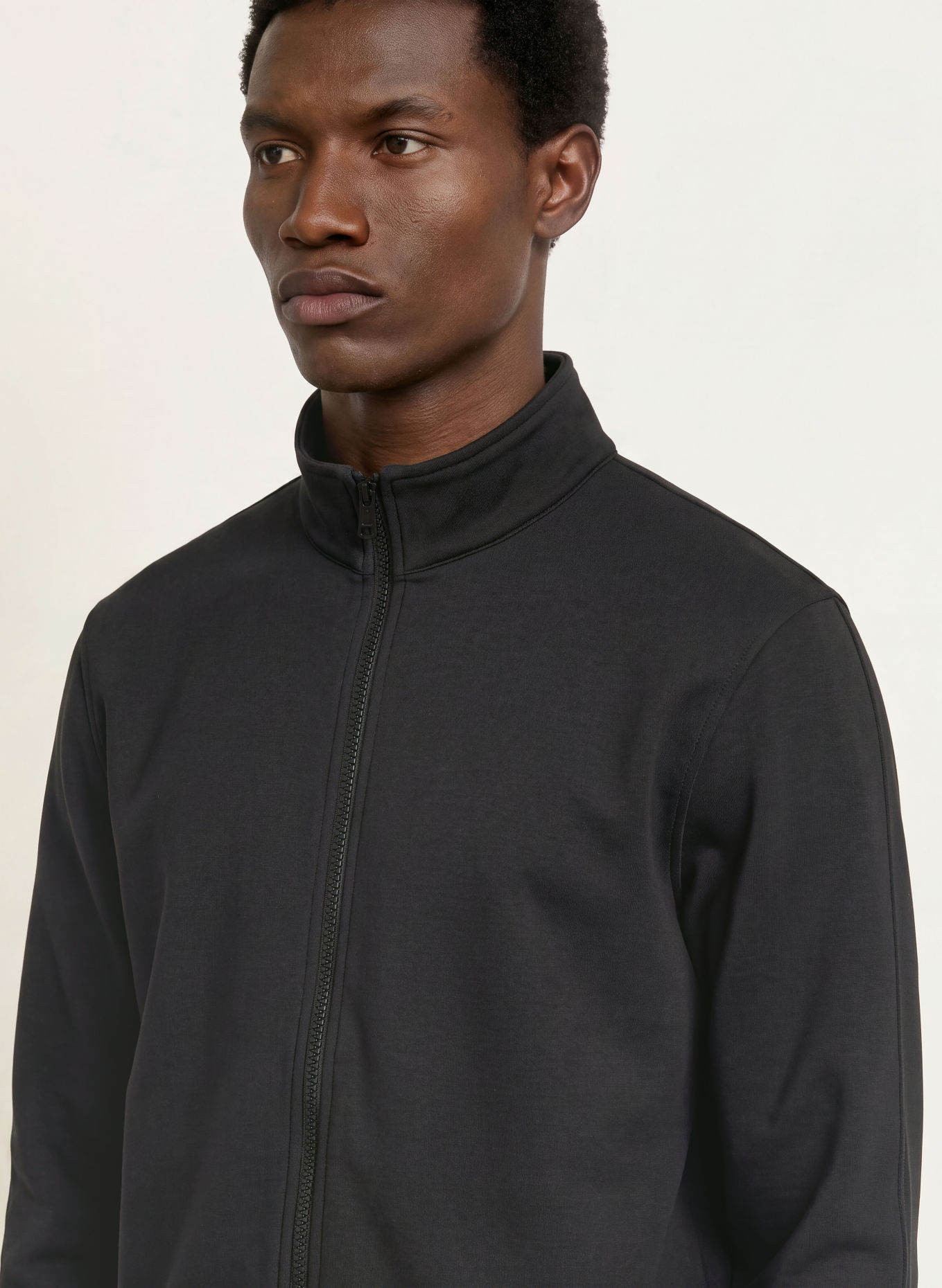 PAUL Sweat zippé: NOIR