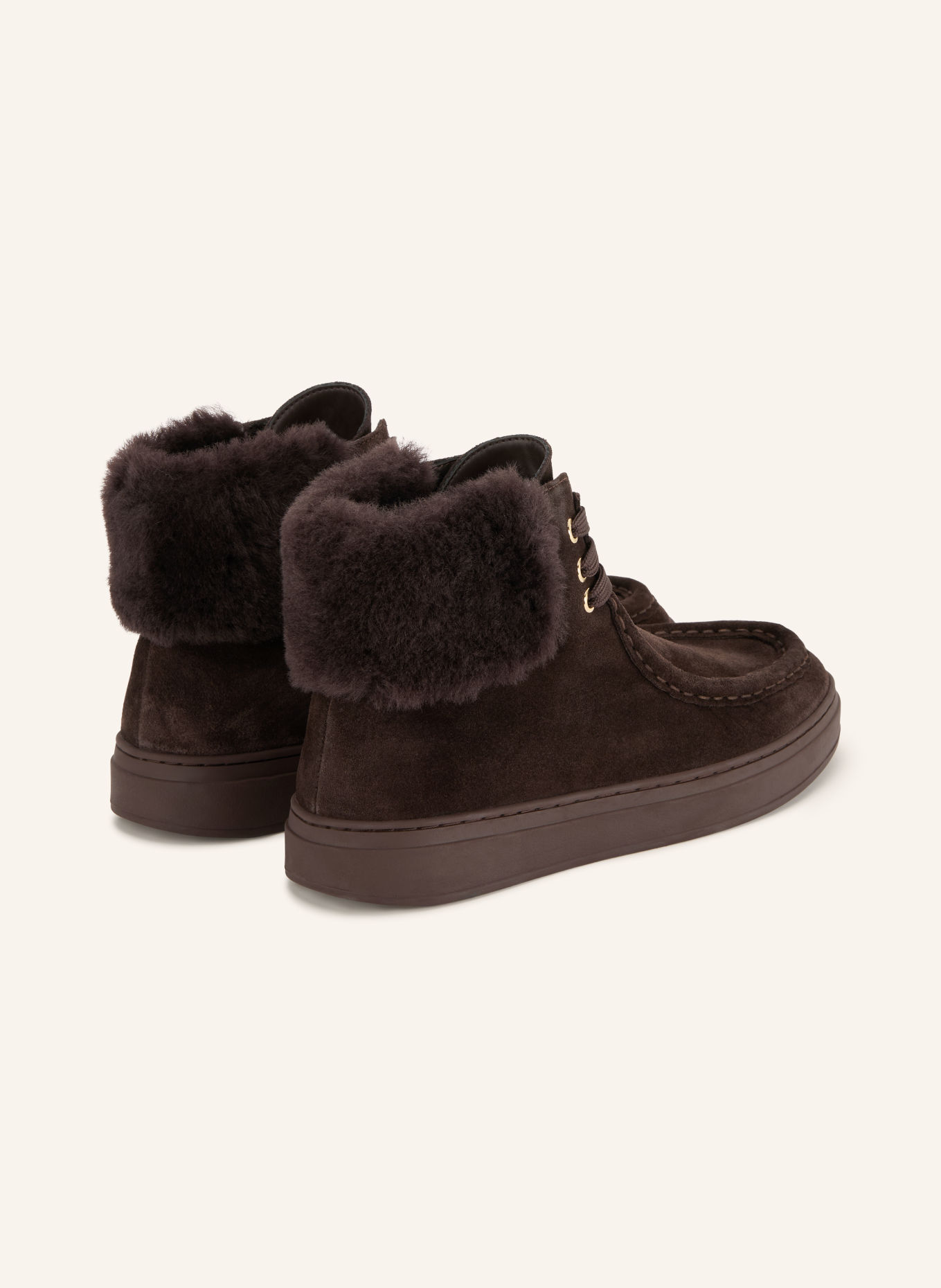 BOSS Schnürboots KIERAN HITO: DUNKELBRAUN