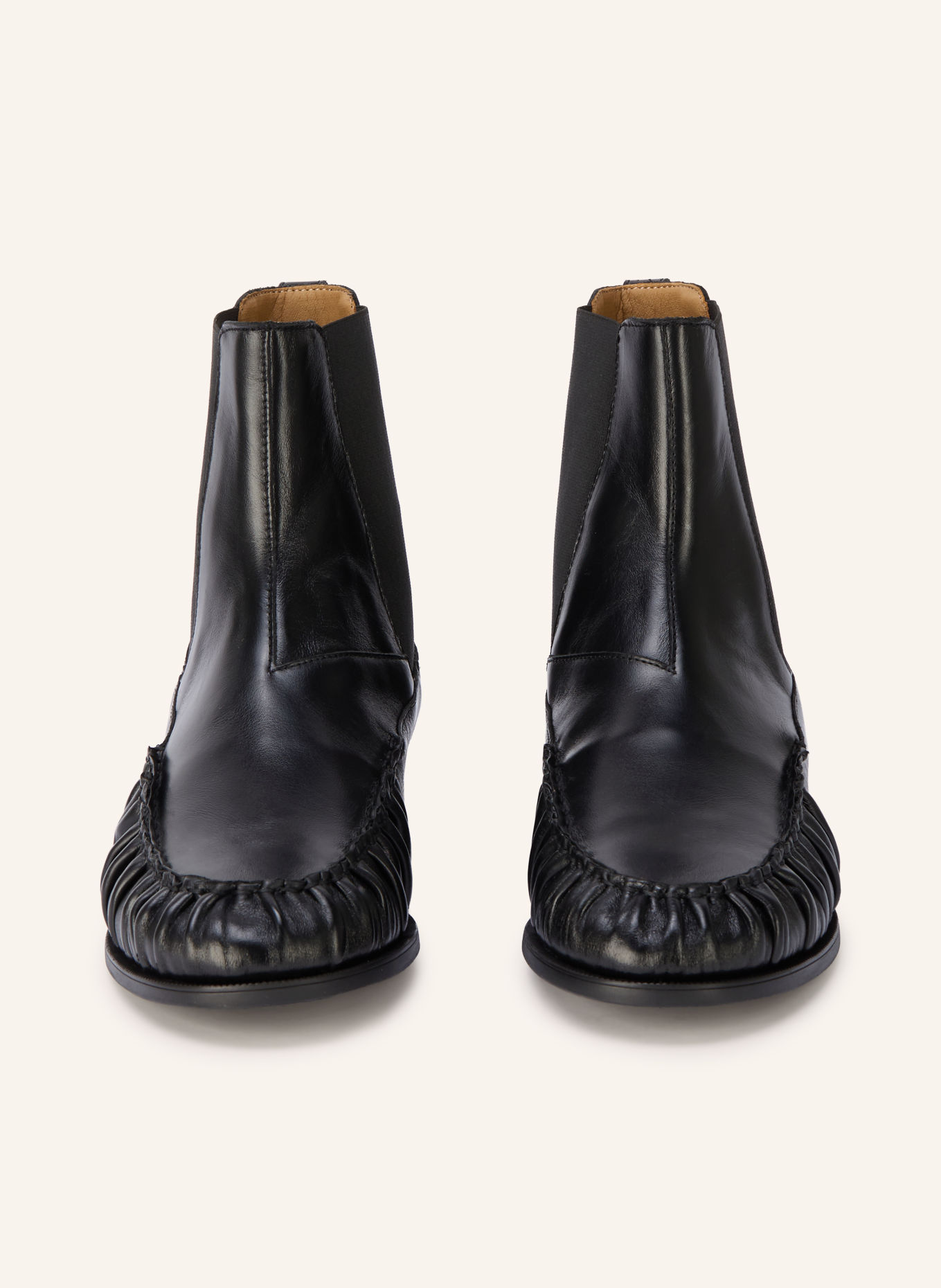 BOSS Chelsea boots LYCIA: ZWART