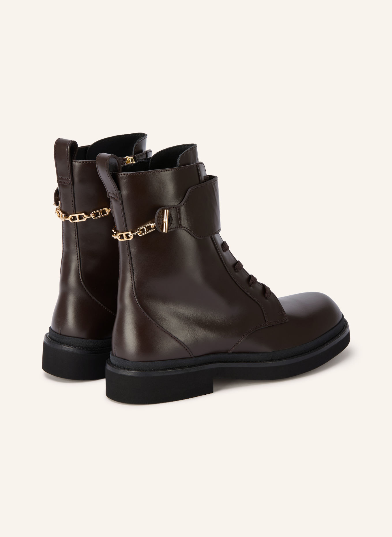 BOSS Schnürboots ELERI: DUNKELBRAUN