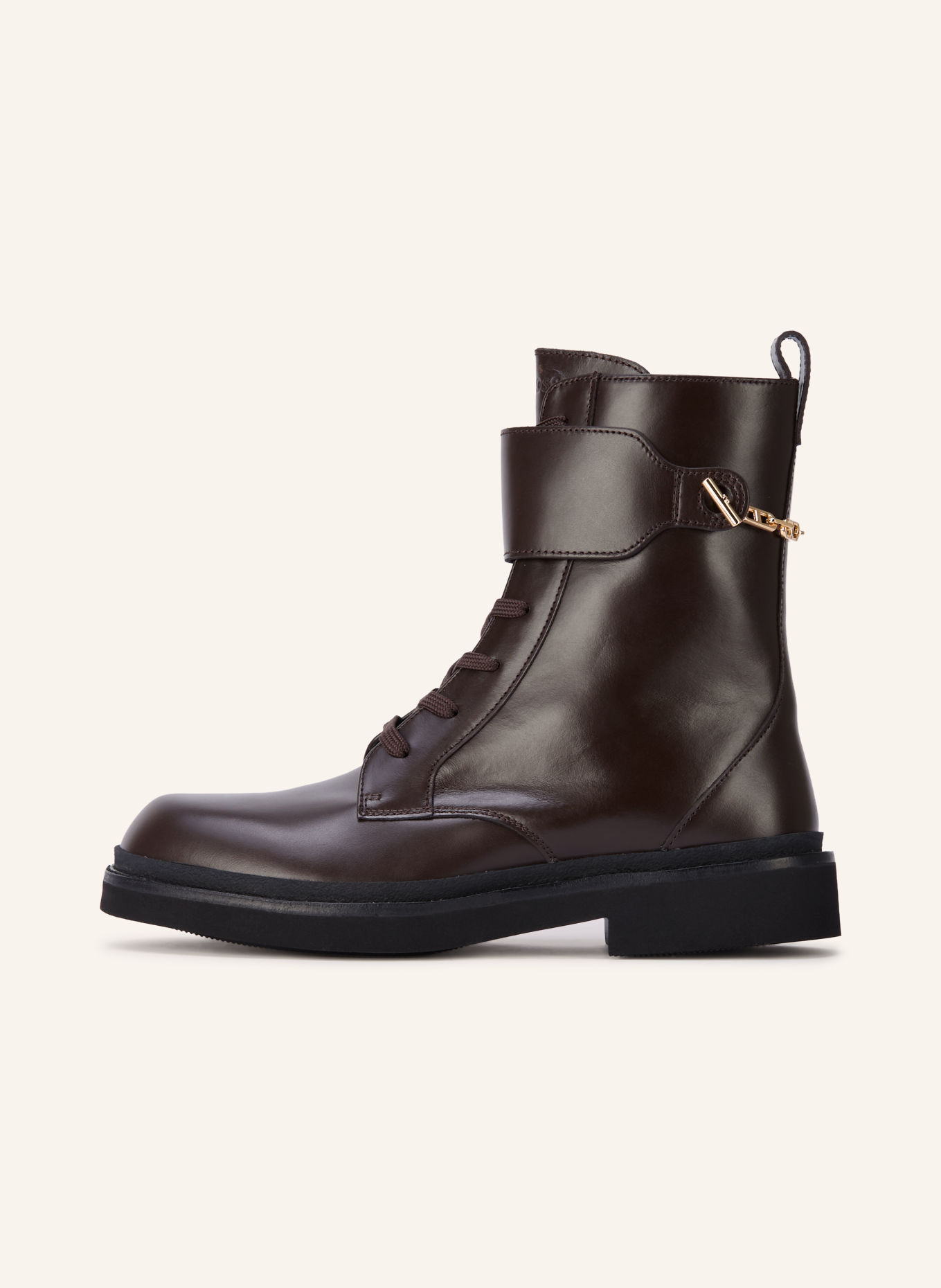 BOSS Schnürboots ELERI: DUNKELBRAUN