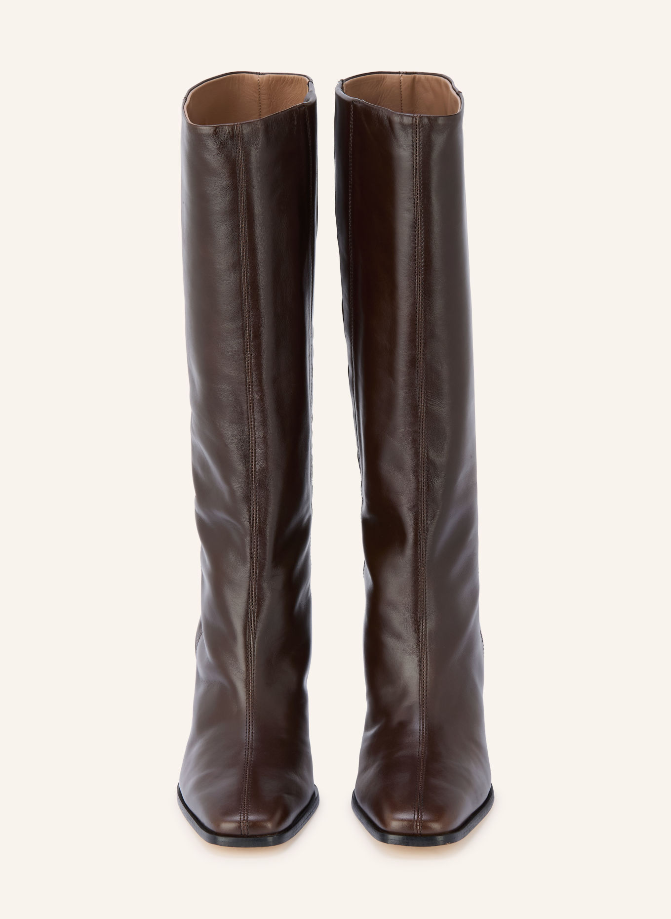 BOSS Bottes ANYAH: MARRON FONCÉ