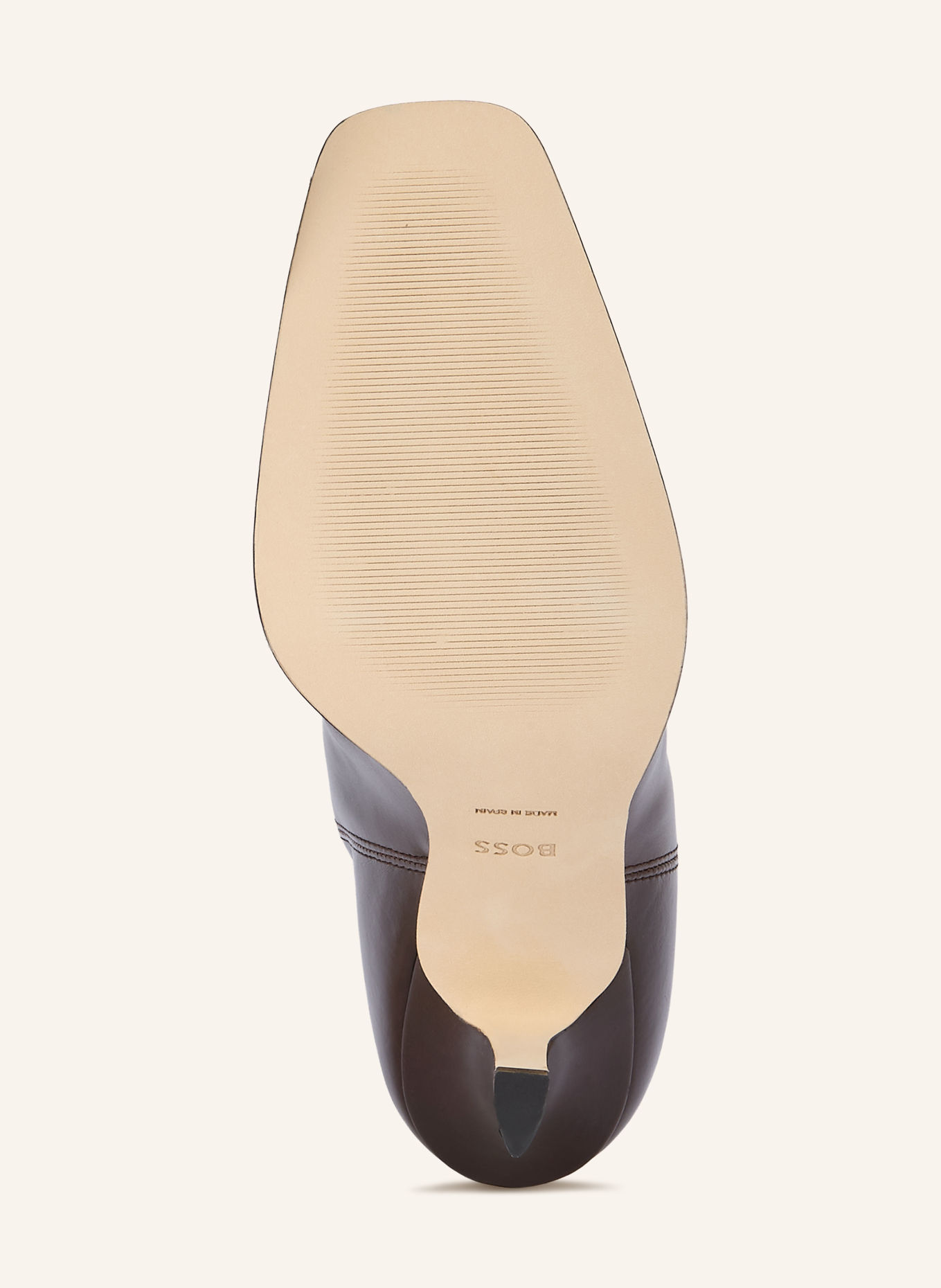 BOSS Bottes ANYAH: MARRON FONCÉ