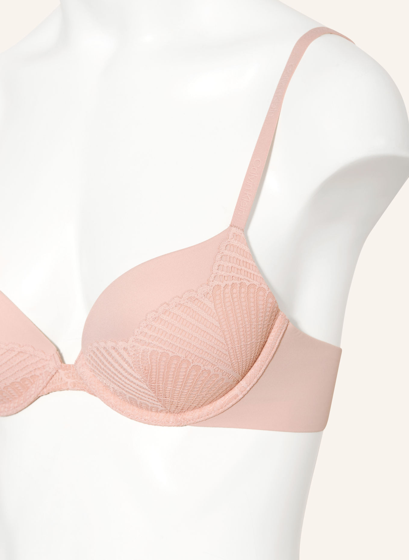Calvin Klein Push-up-BH PERFECTLY FIT LACE: ROSÉ