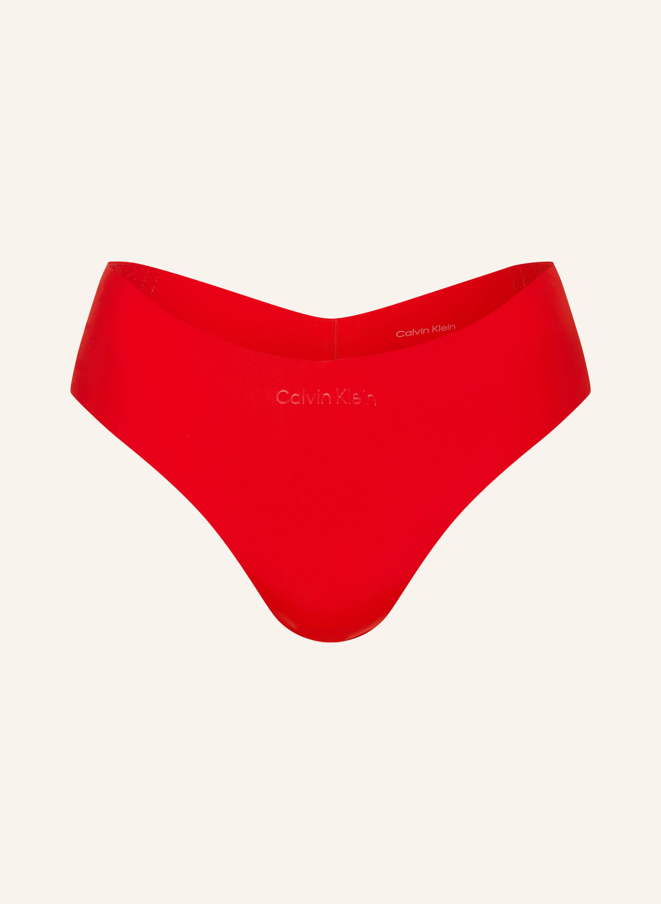 Calvin Klein String PERFECTLY FIT Thong: RED