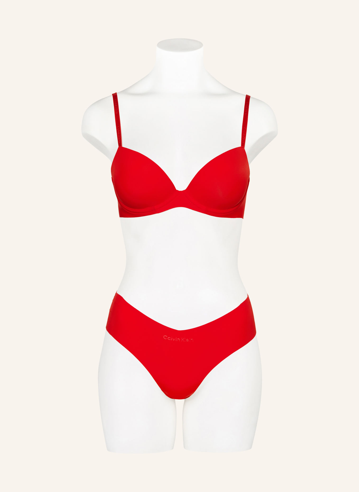 Calvin Klein String PERFECTLY FIT Thong: RED