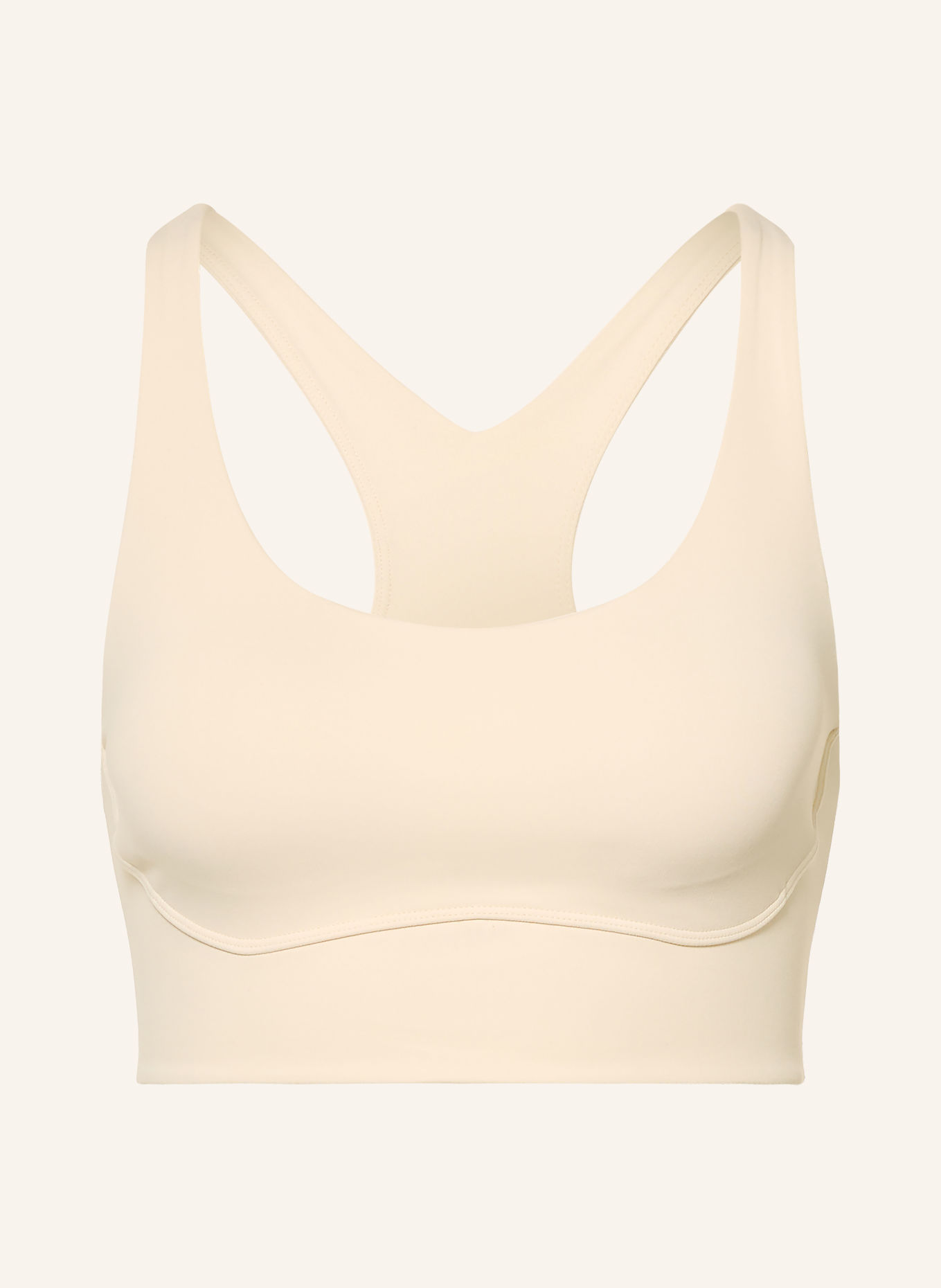 MANDALA Sports bra: ECRU