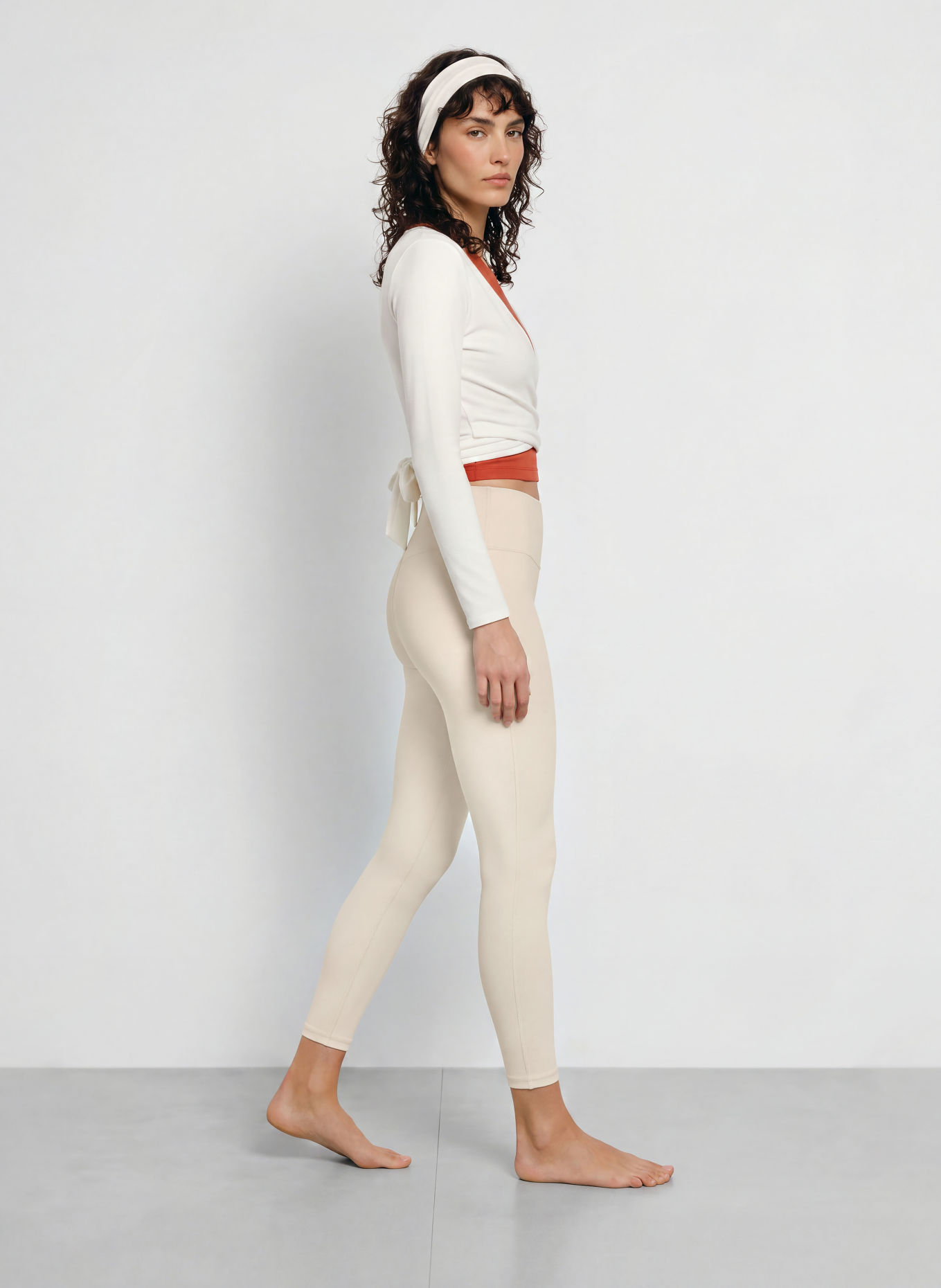 MANDALA Collants SPORTY VIBE: CRÈME