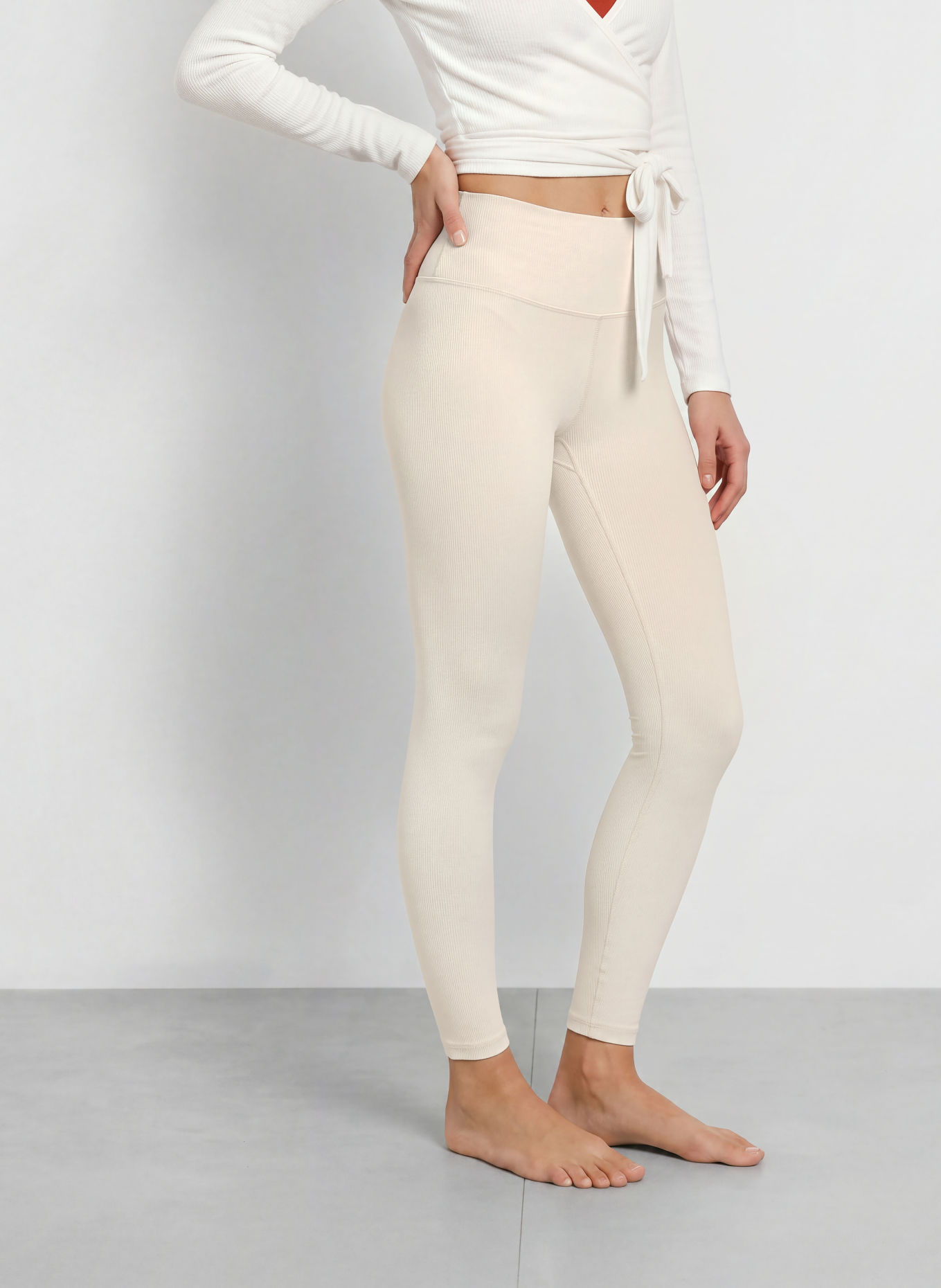 MANDALA Collants SPORTY VIBE: CRÈME