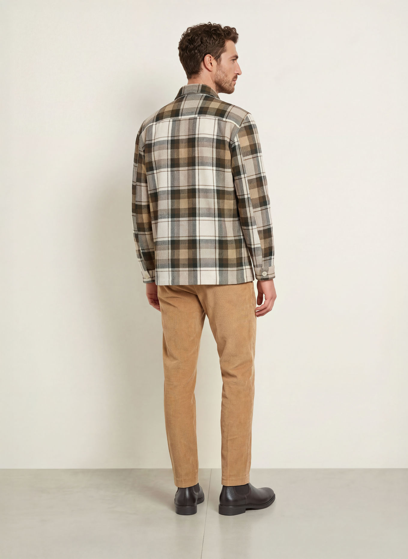 HILTL Pantaloni din velur PRIMO, croială regular: BEJ