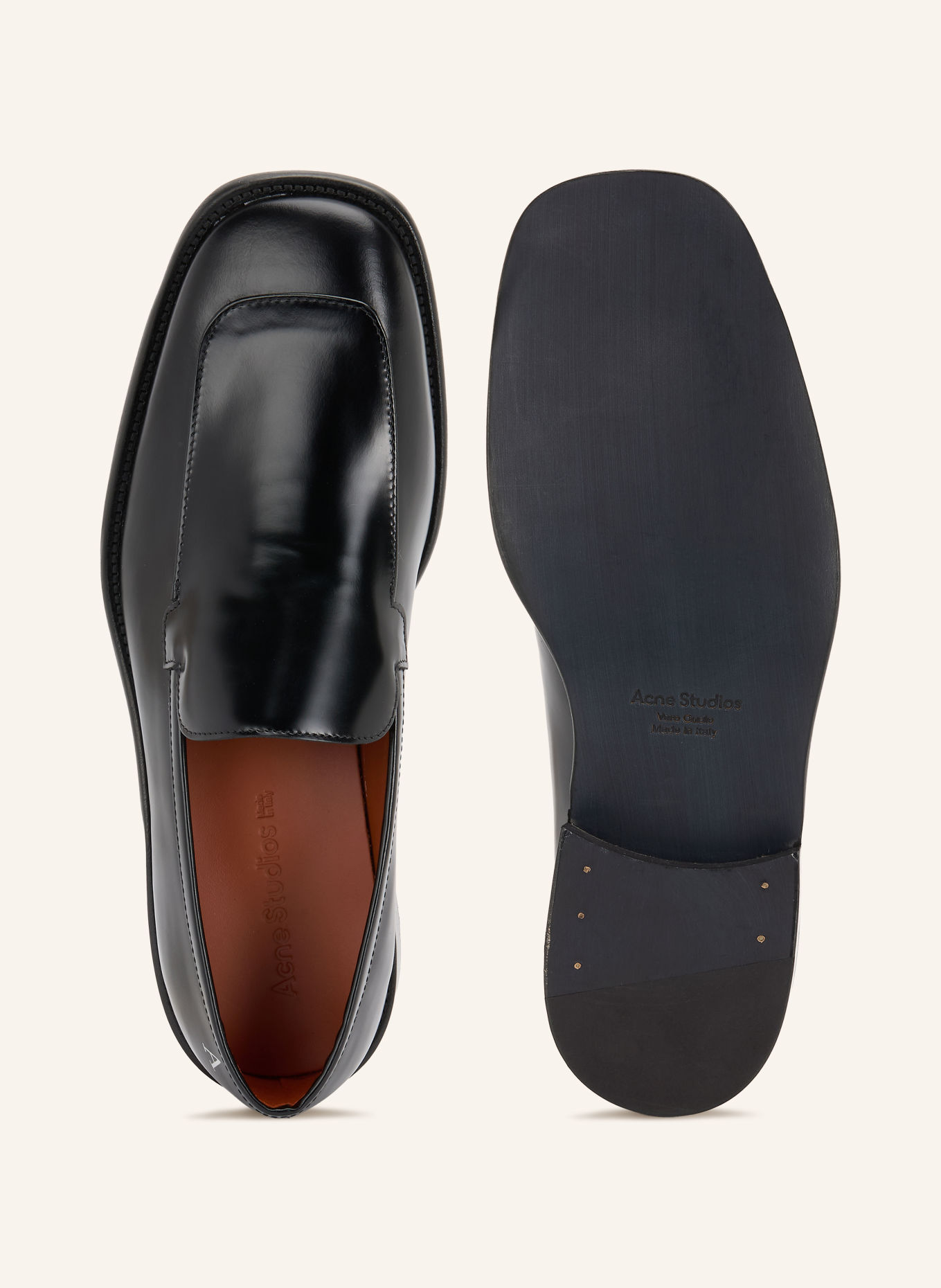 Acne Studios Loafer: SCHWARZ