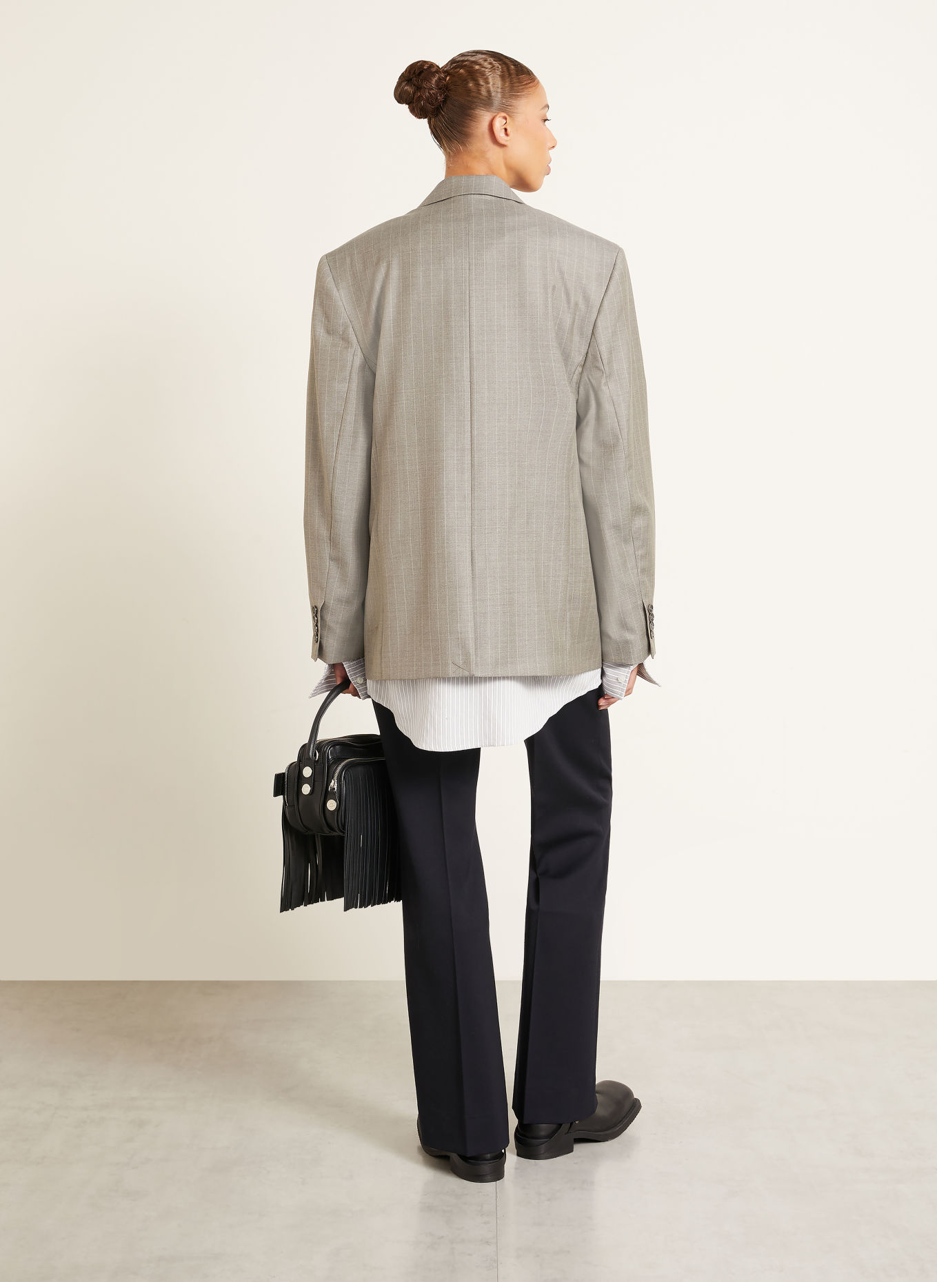 Acne Studios Marlene-broek: DONKERBLAUW