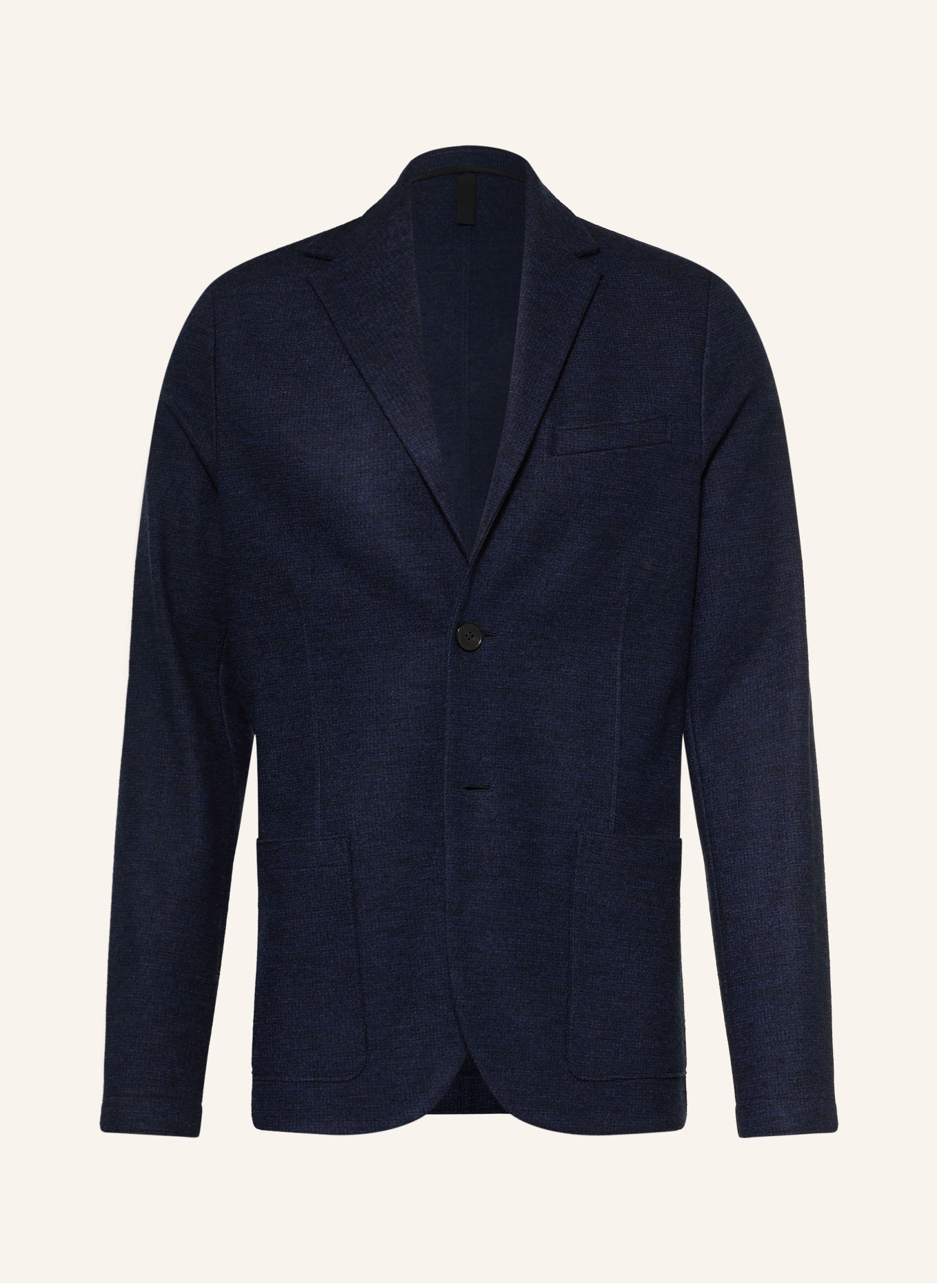 HARRIS WHARF LONDON Sacou de costum cu croială extra slim fit din jersey: VA02 navy blue
